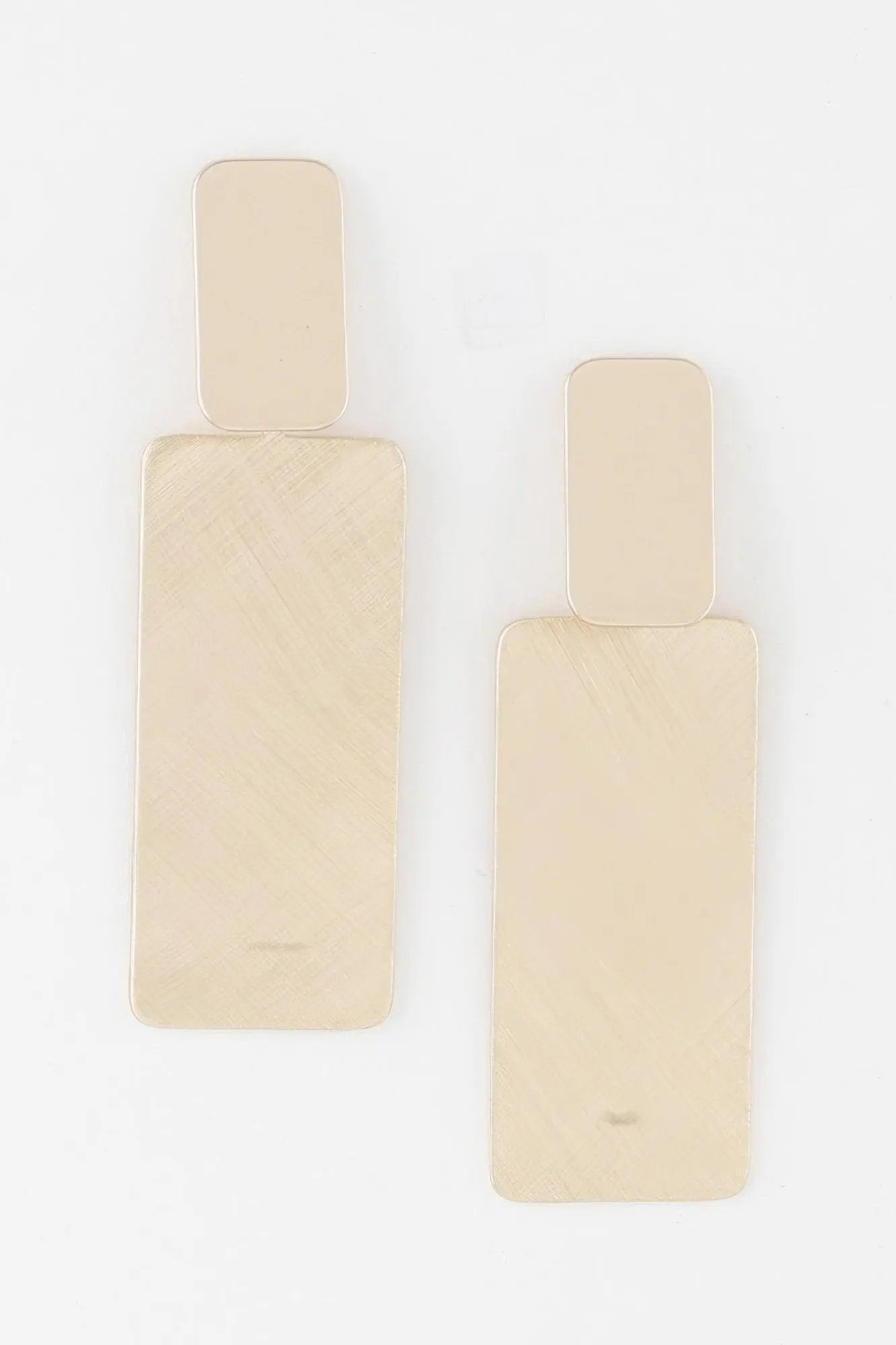 Abstract Bar Drop Earrings - DressAffection