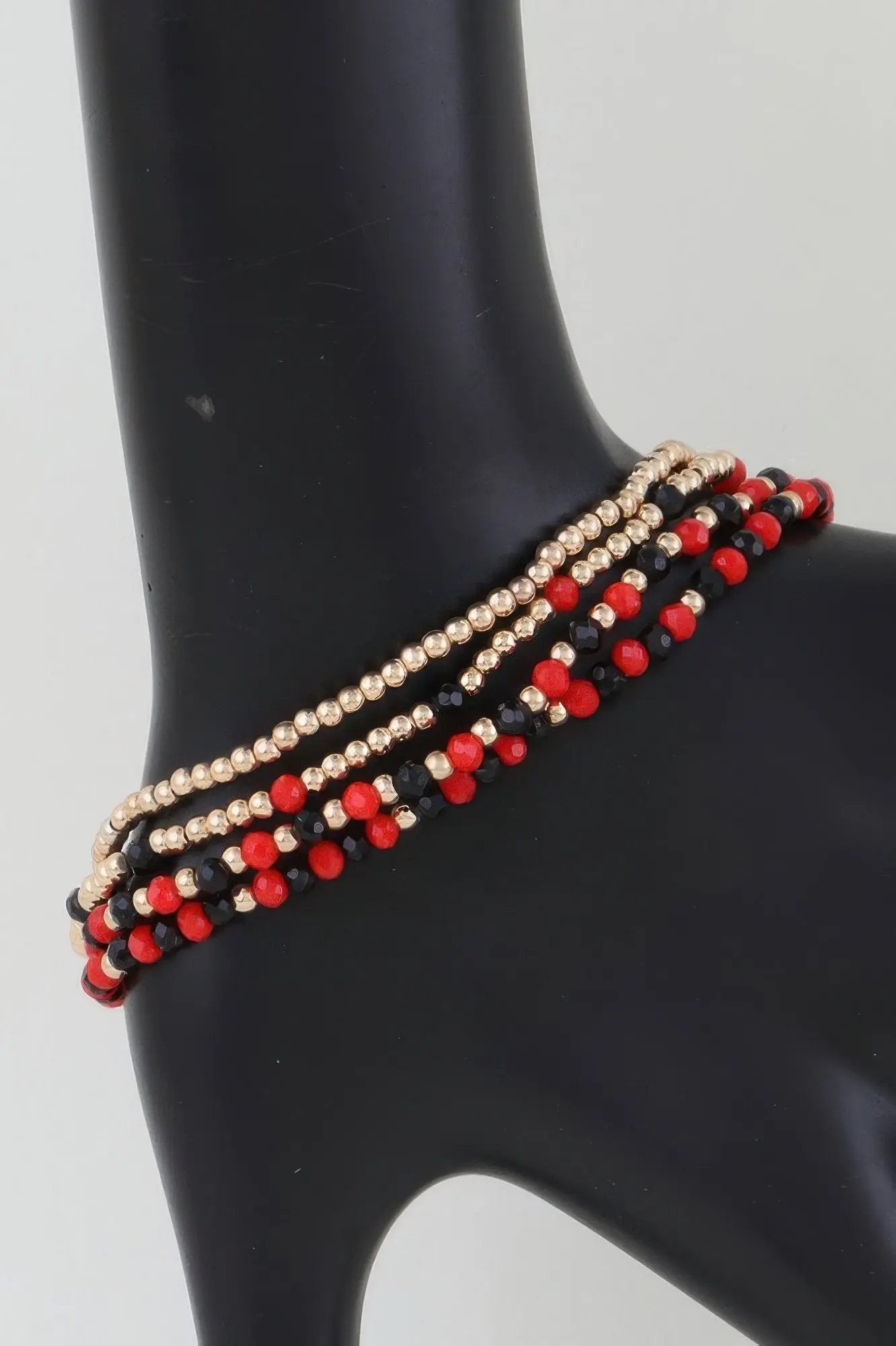 Alternating Stone Beaded Bracelet - DressAffection