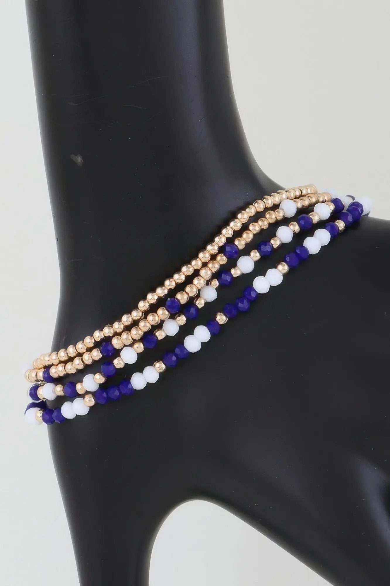 Alternating Stone Beaded Bracelet - DressAffection