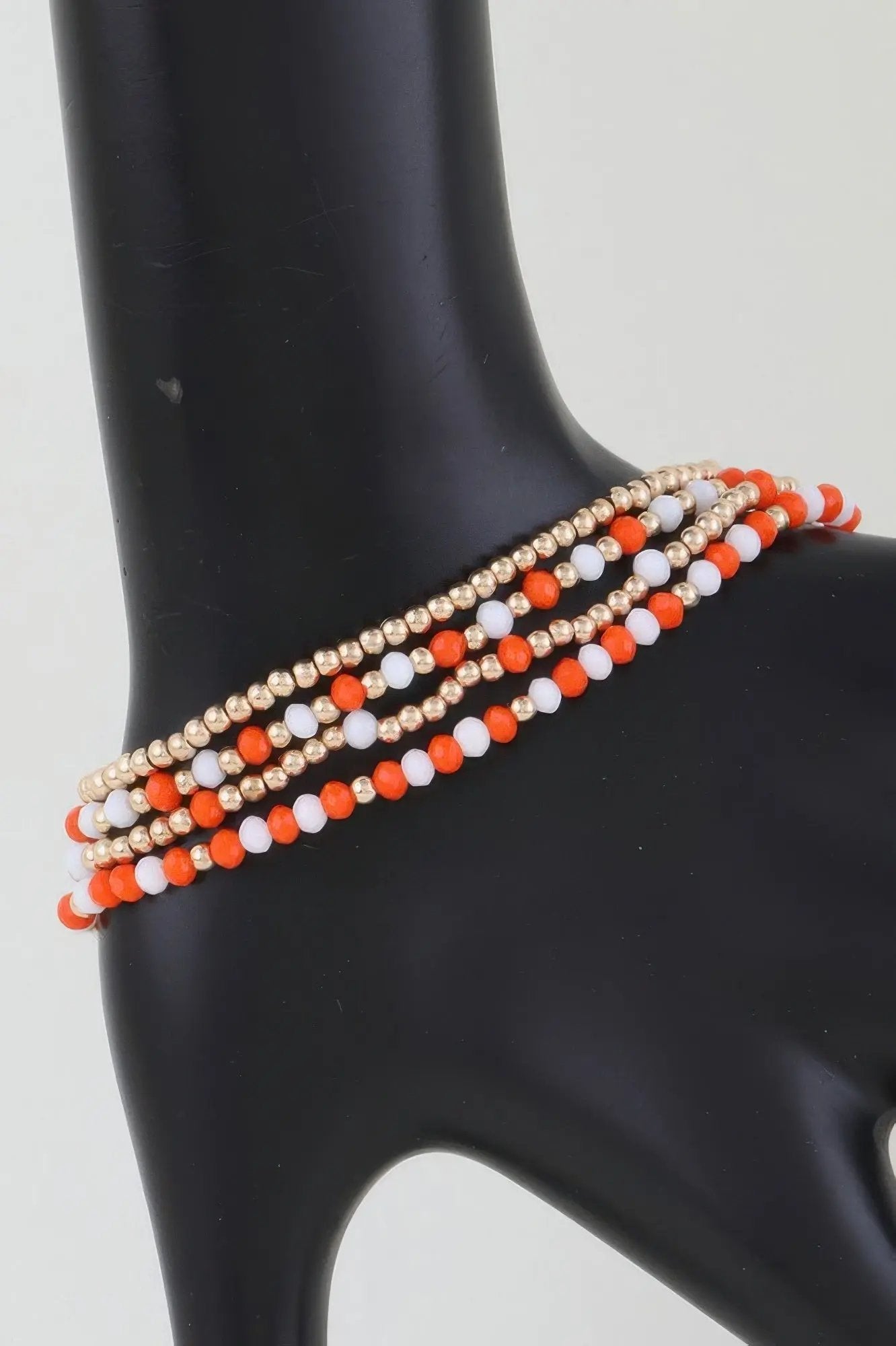 Alternating Stone Beaded Bracelet - DressAffection
