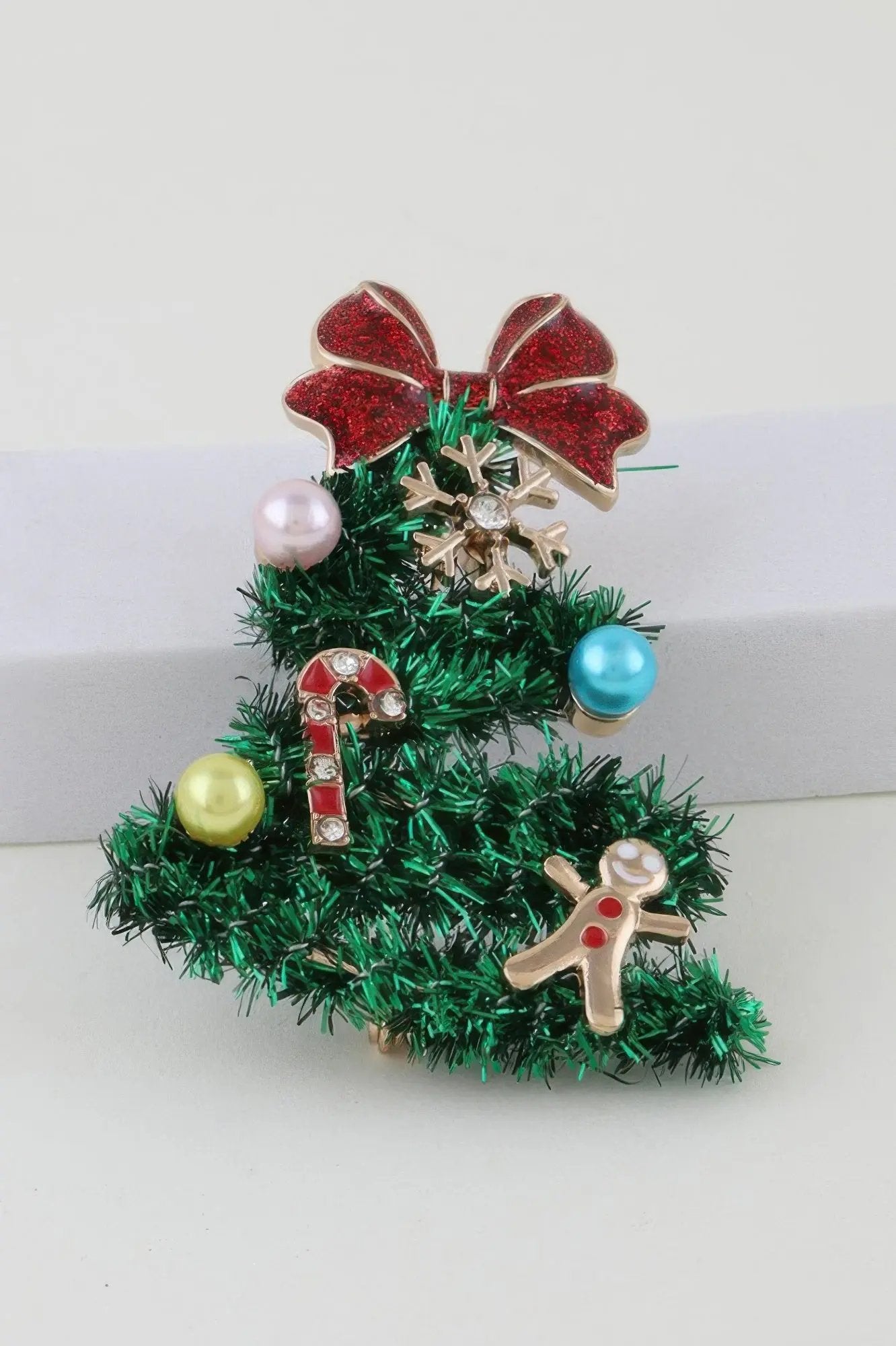 Christmas Tree Brooch - DressAffection