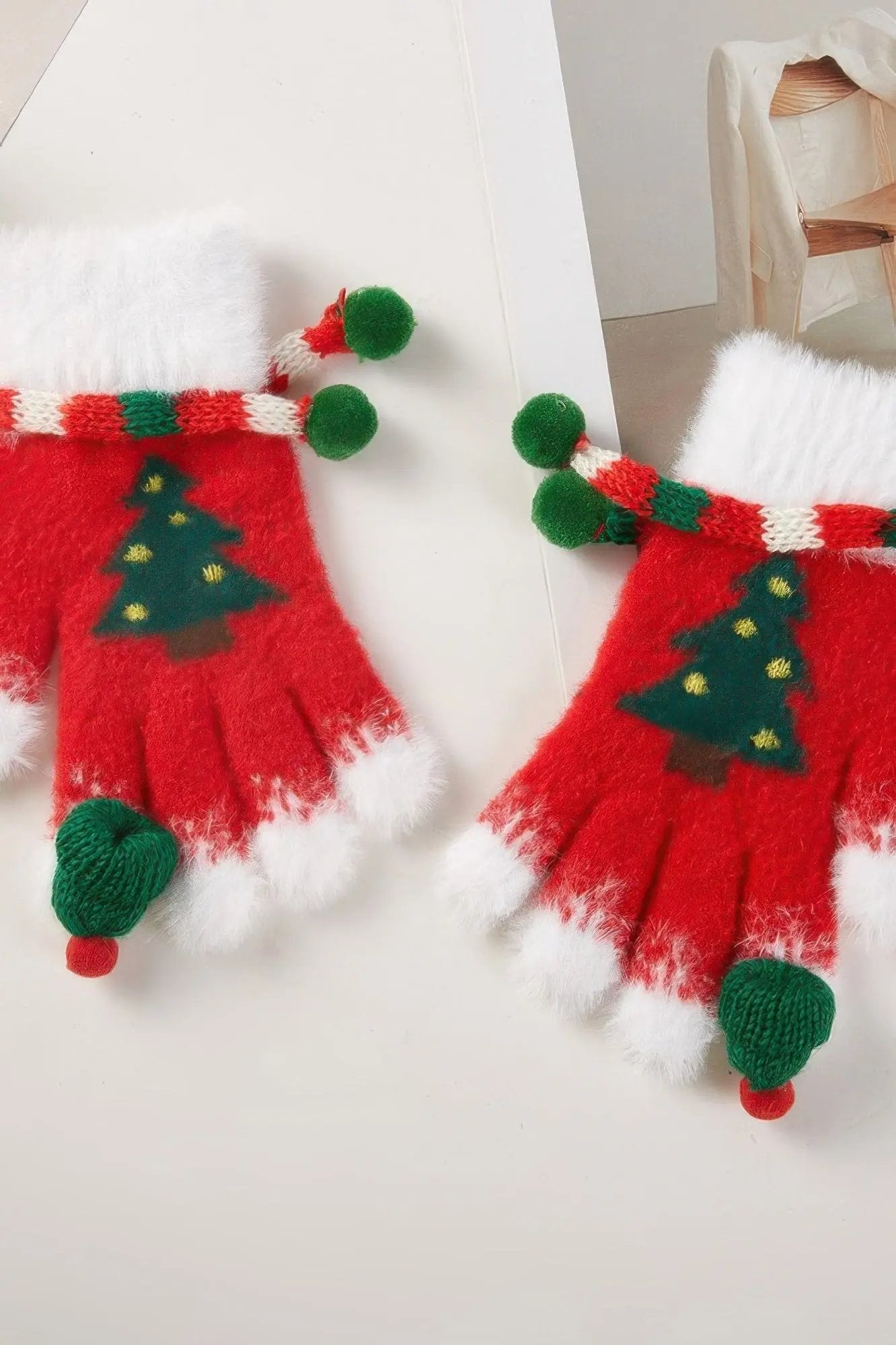 Christmas Tree Gloves - DressAffection