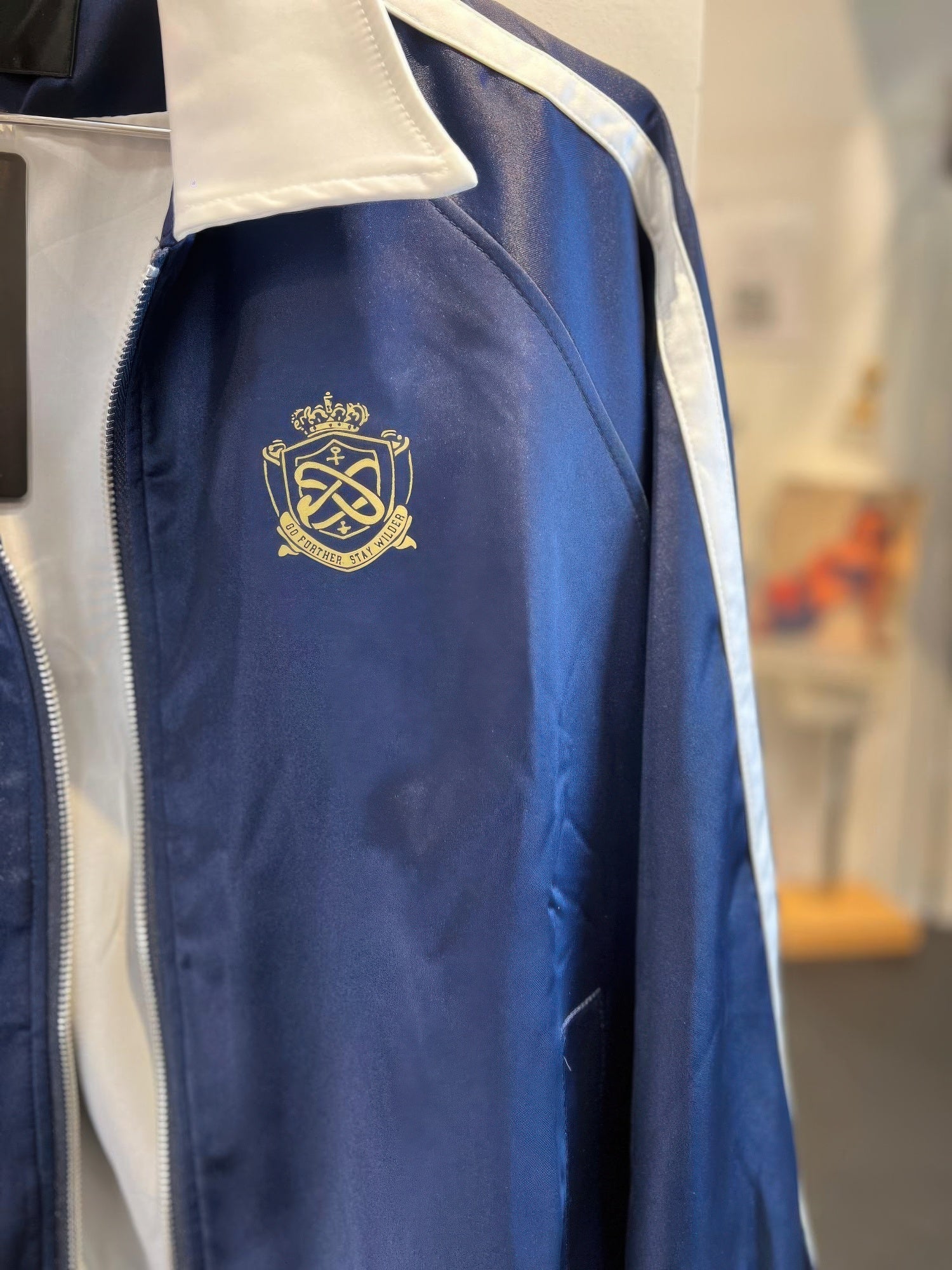 Collared Zipper Down Jacket - DressAffection