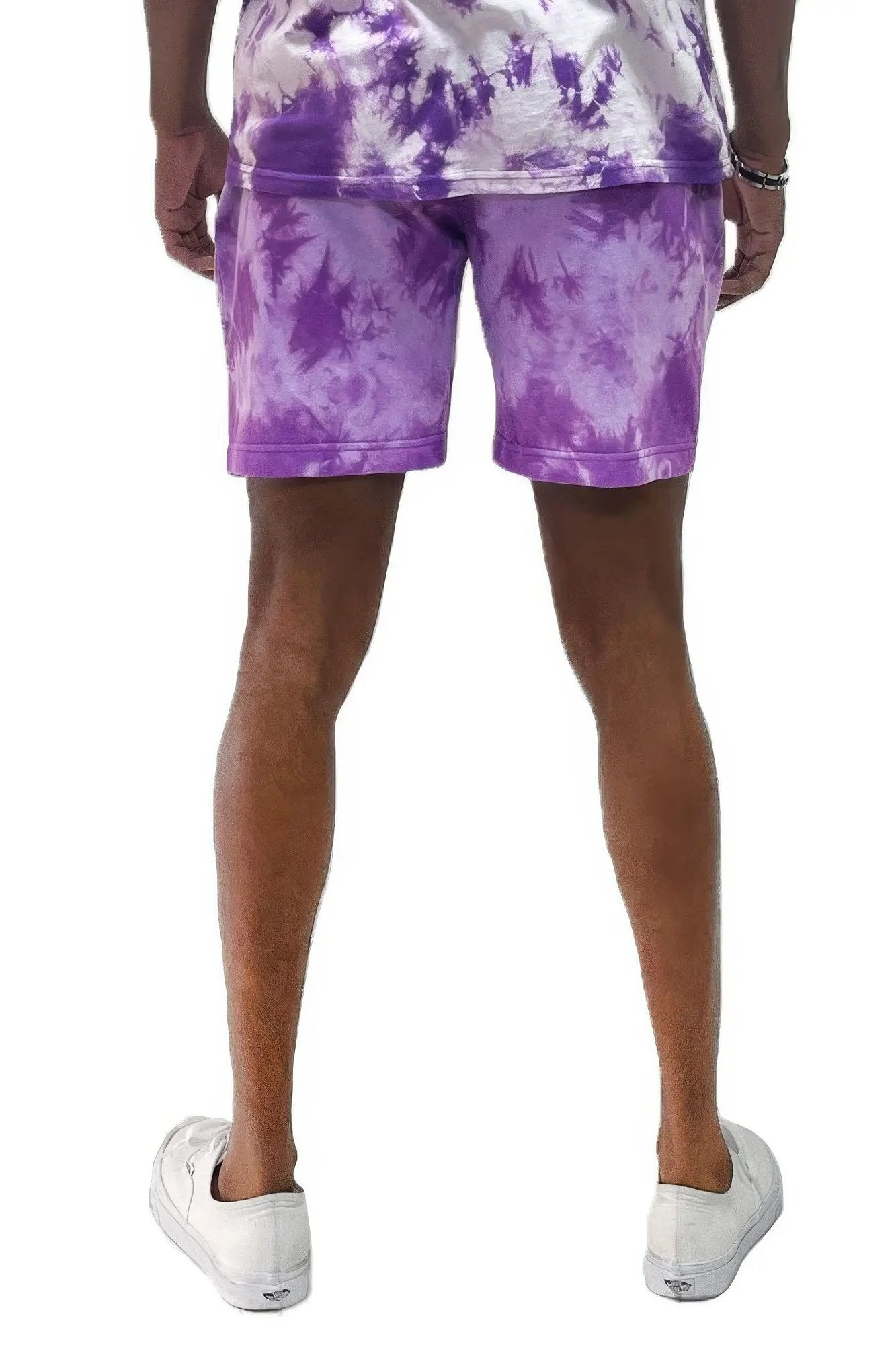 Cotton Crush Dyed Shorts - DressAffection