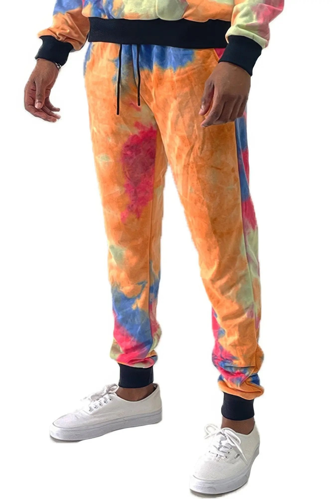 Cotton Tye Dye Sweat Pants - DressAffection