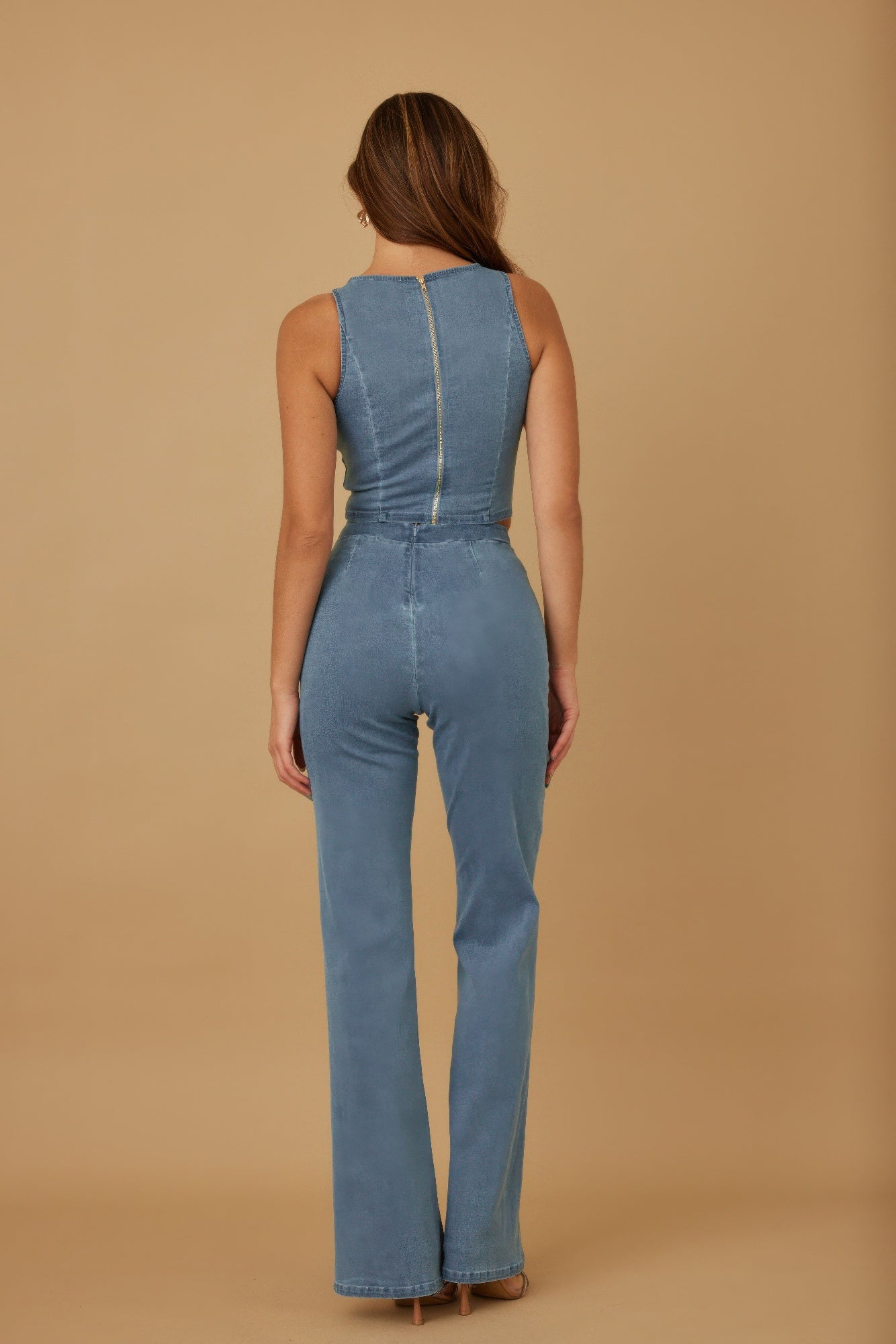 Crop Vest Casual Sets - DressAffection