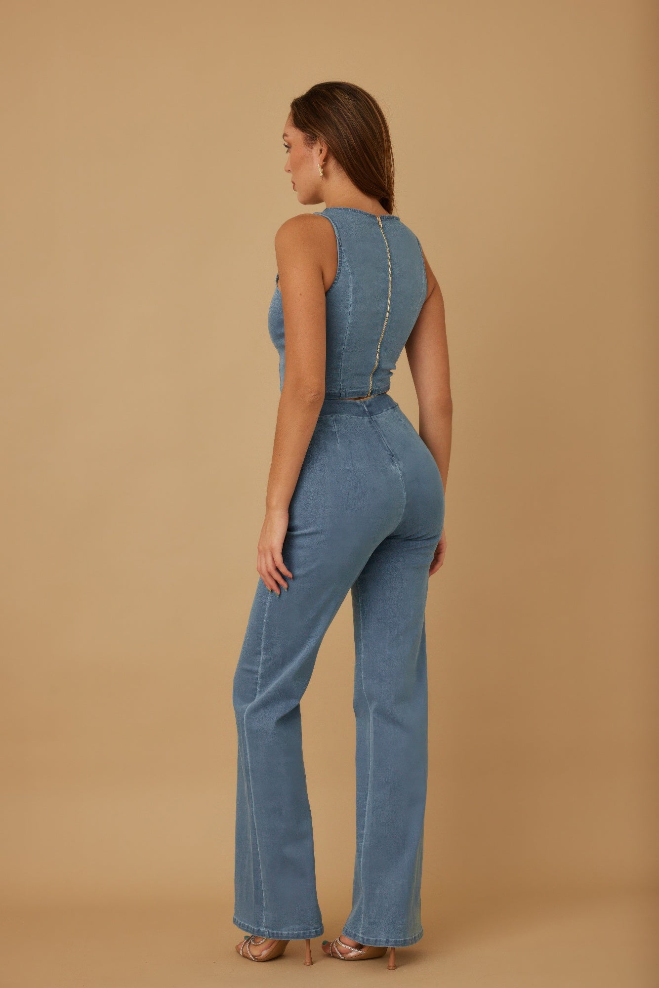 Crop Vest Casual Sets - DressAffection