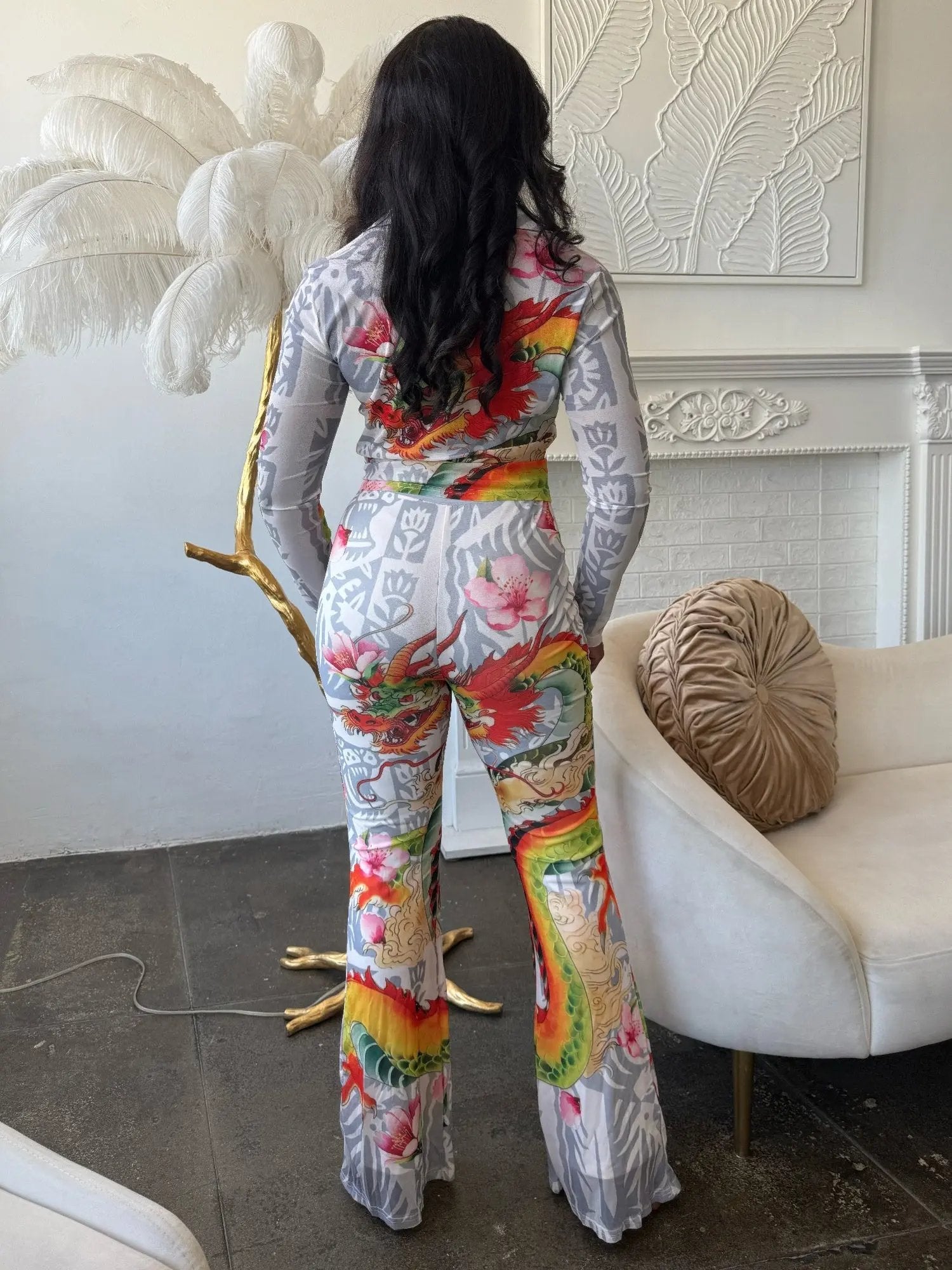 Dragon Bloom Set - DressAffection