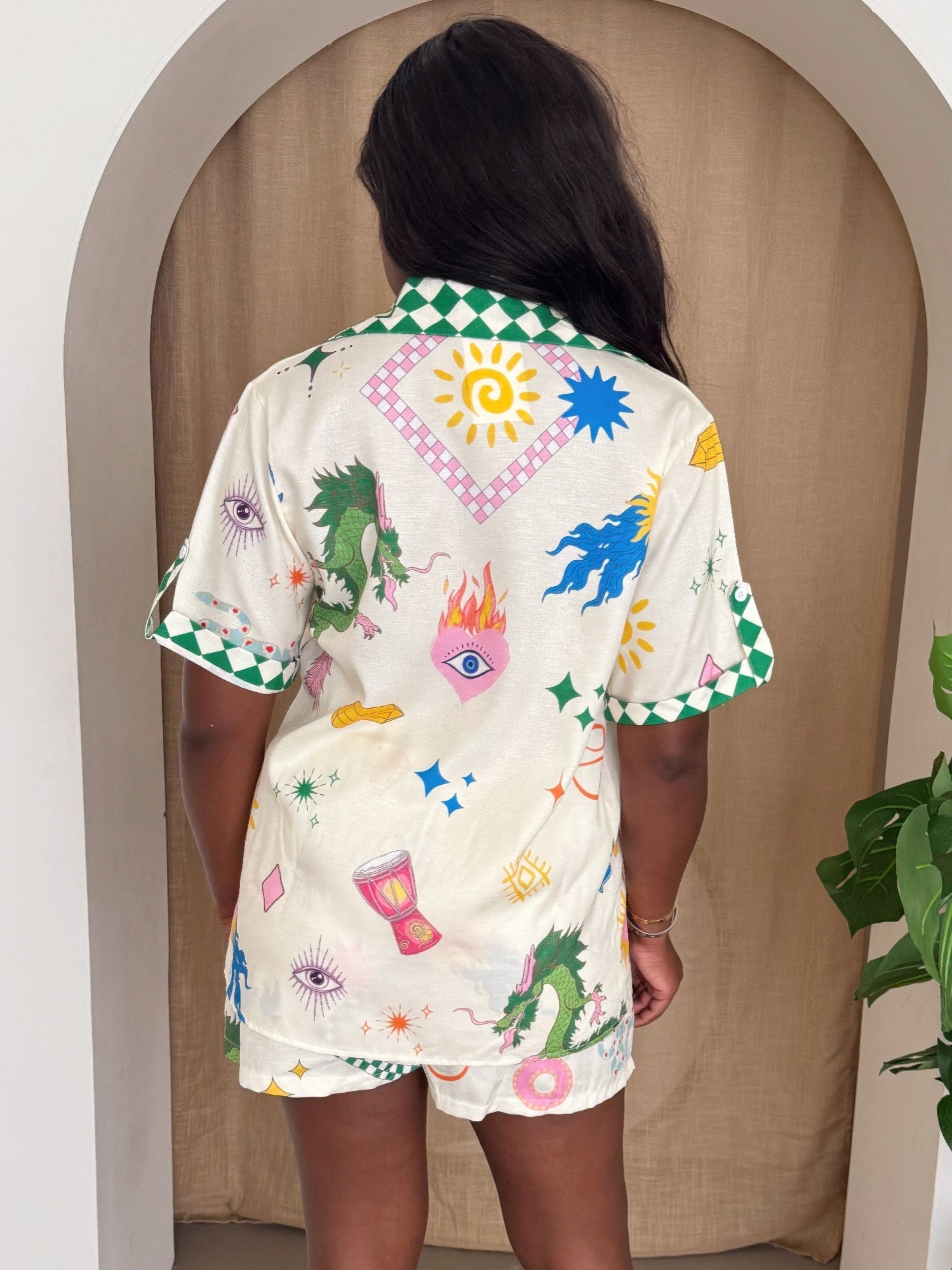 Dragon Dreams Short Set - DressAffection