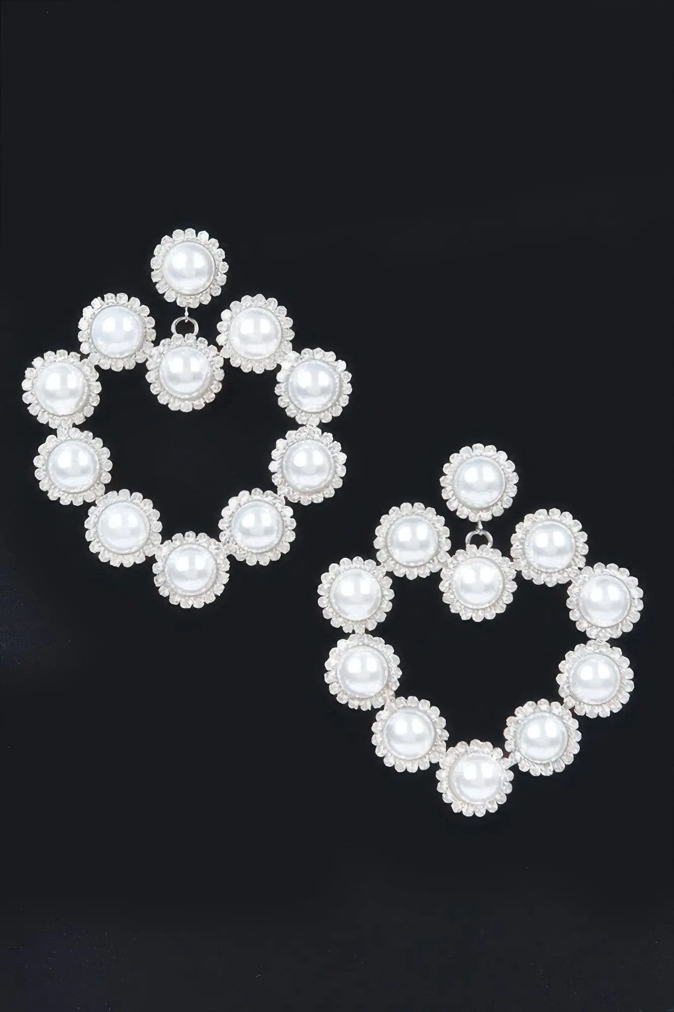 Faux Pearl Earring - DressAffection