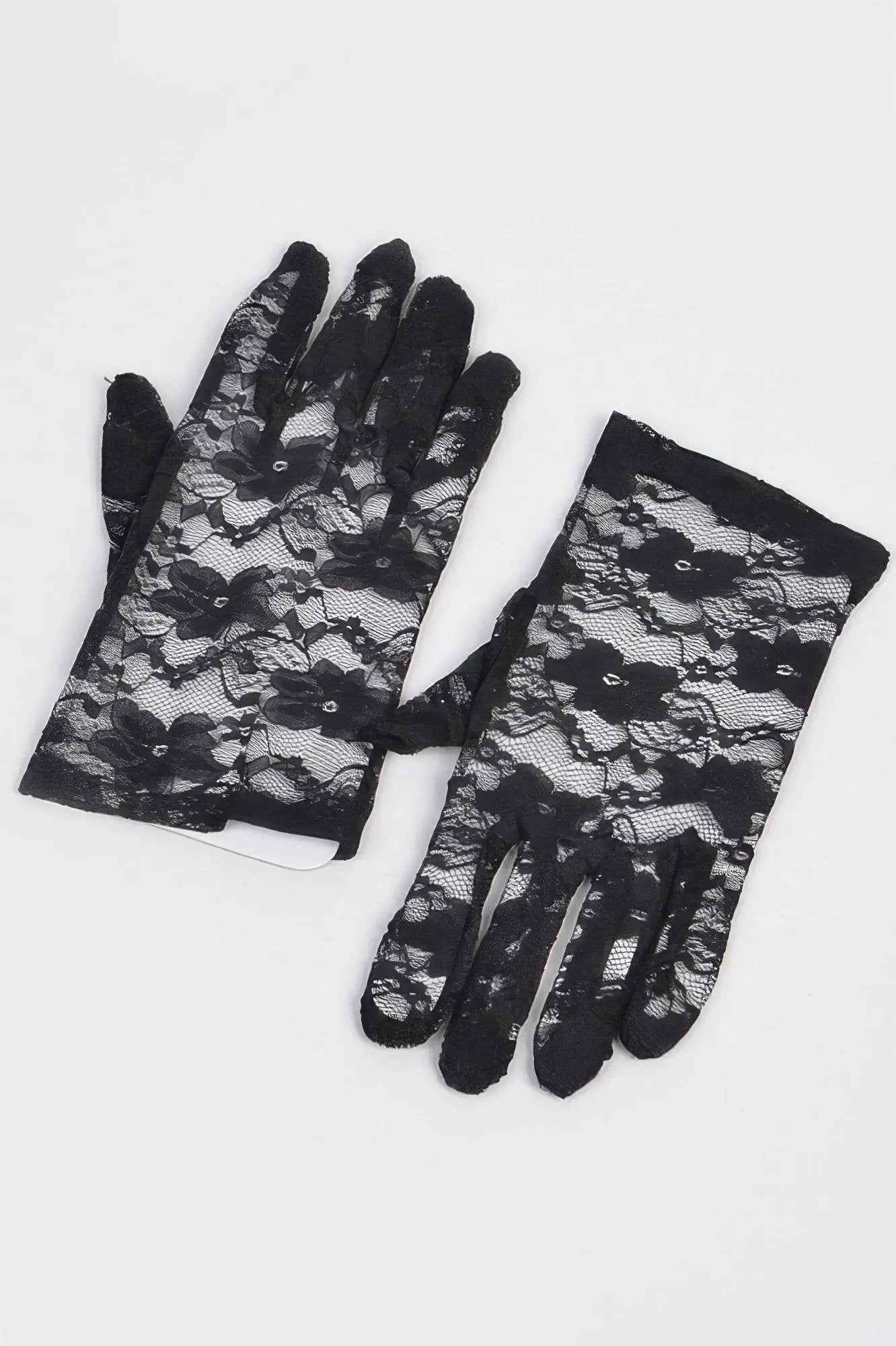 Flower Fishnet Glove