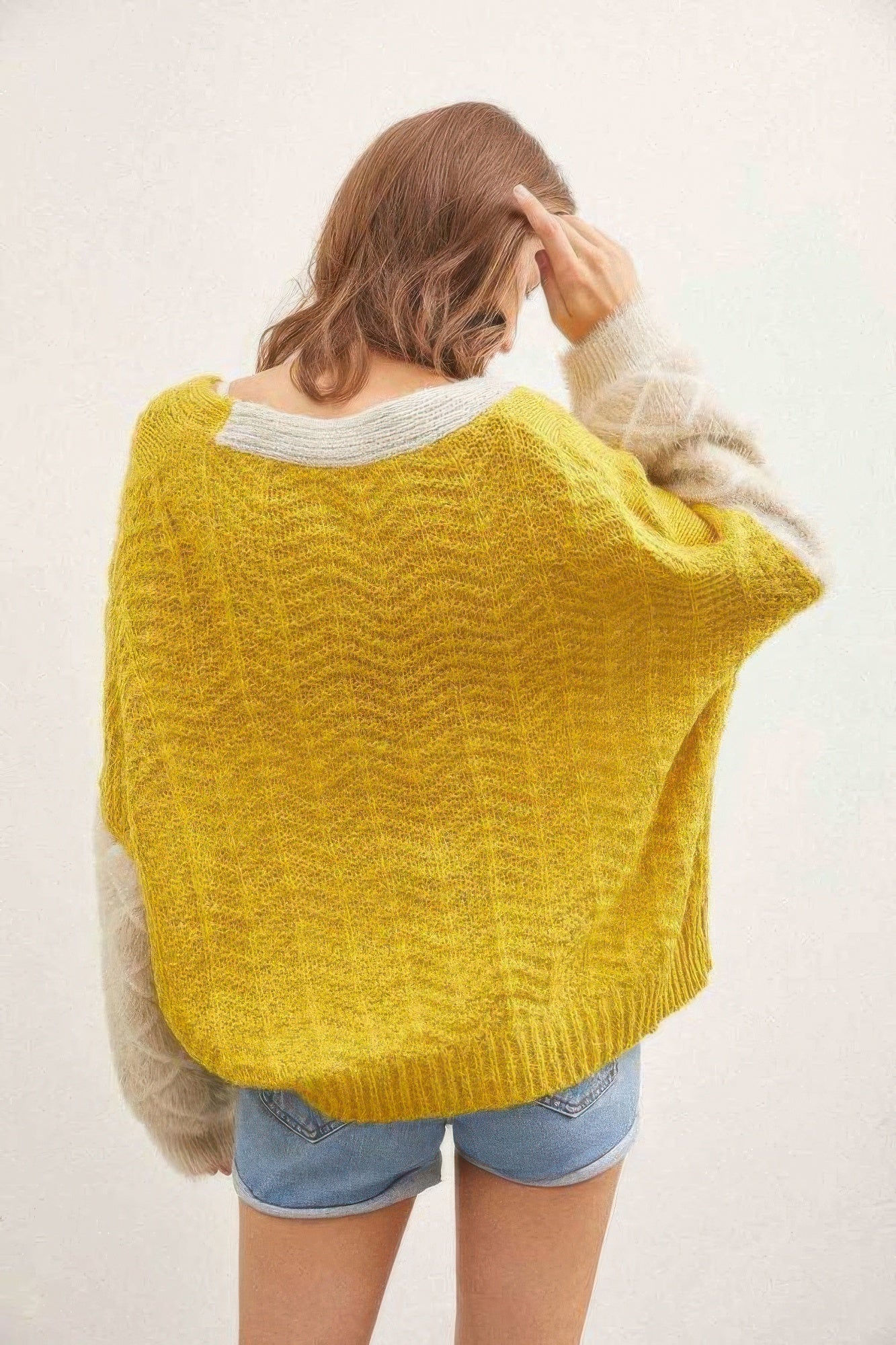 Front Drop Shoulder Cardigan - DressAffection