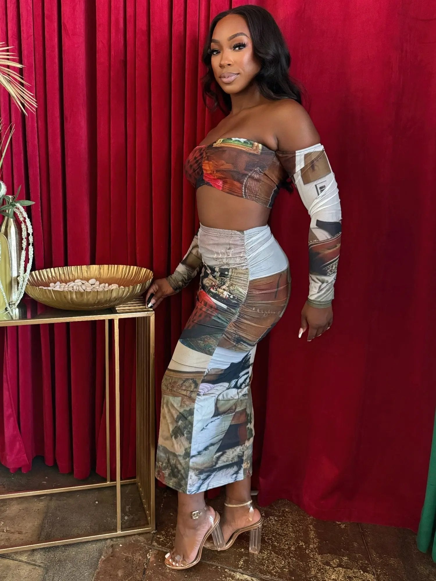 Gallery Muse Two-piece Set - DressAffection