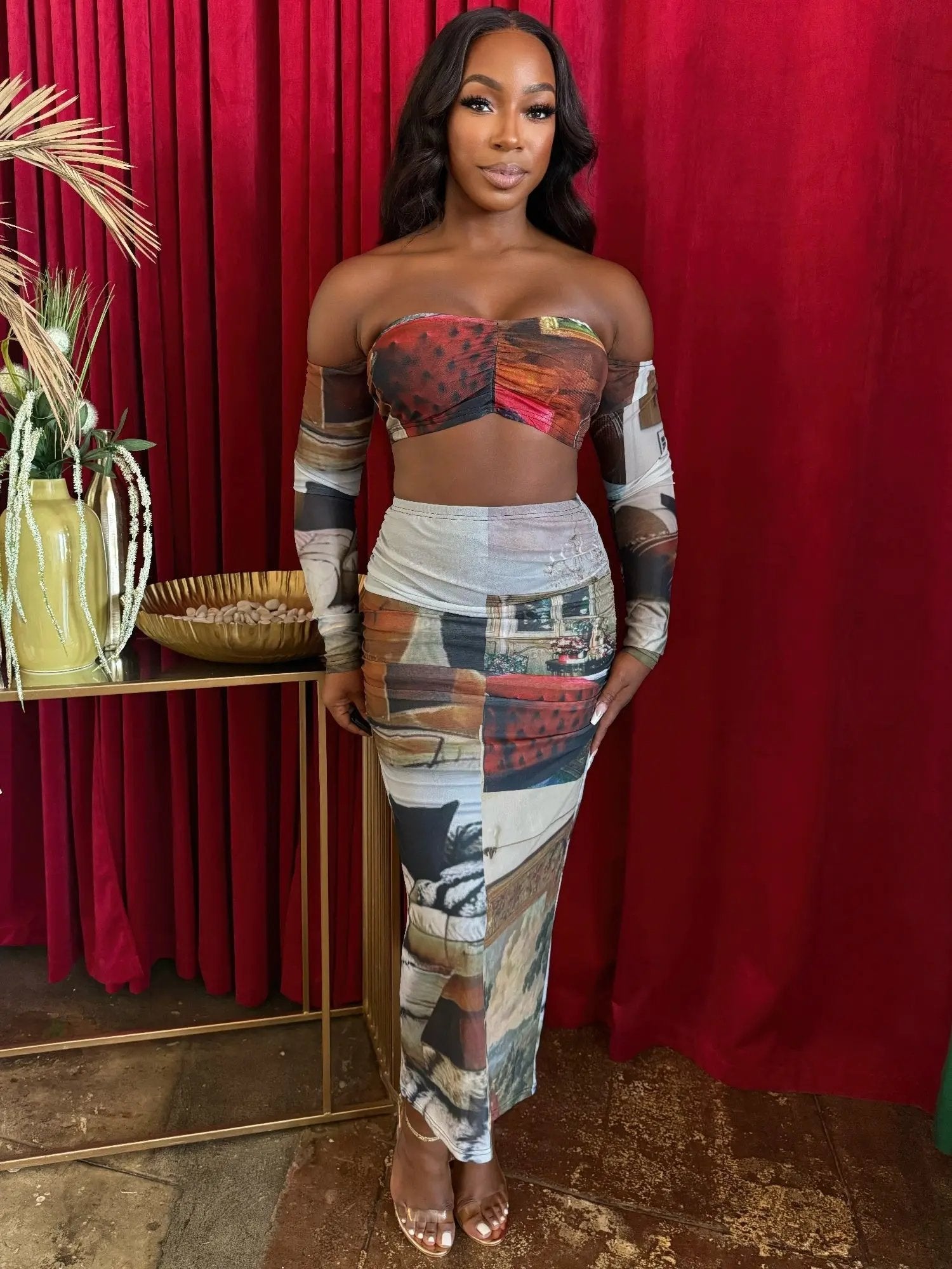 Gallery Muse Two-piece Set - DressAffection