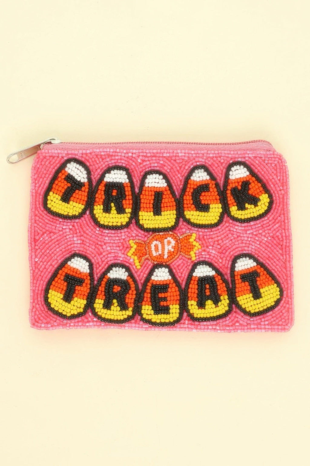 Halloween Trick Or Treat Beaded Coin Bag - DressAffection