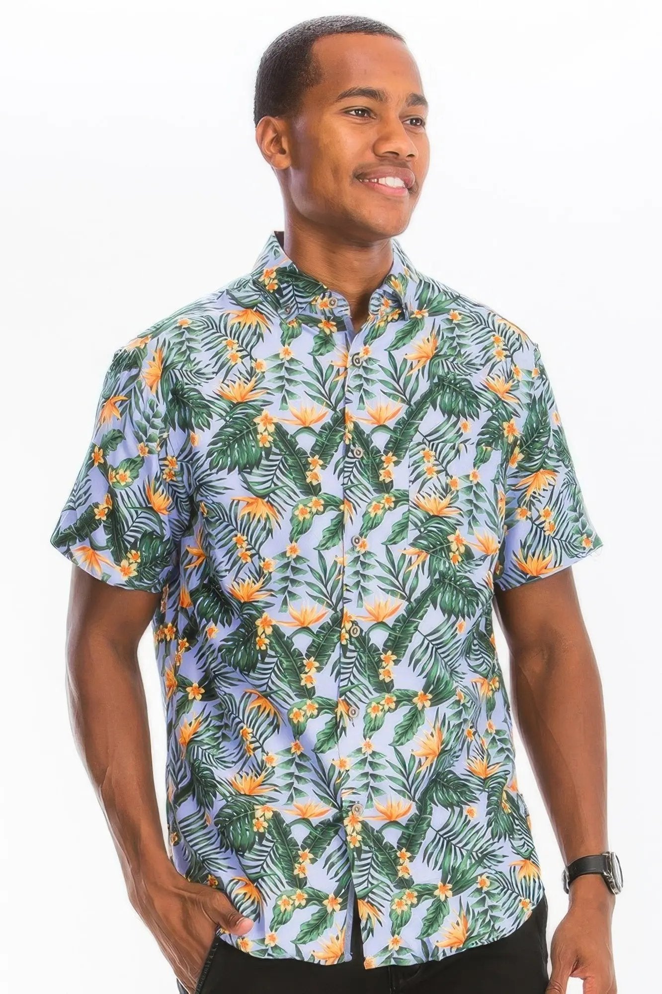 Hawaiian Button Down Shirt - DressAffection