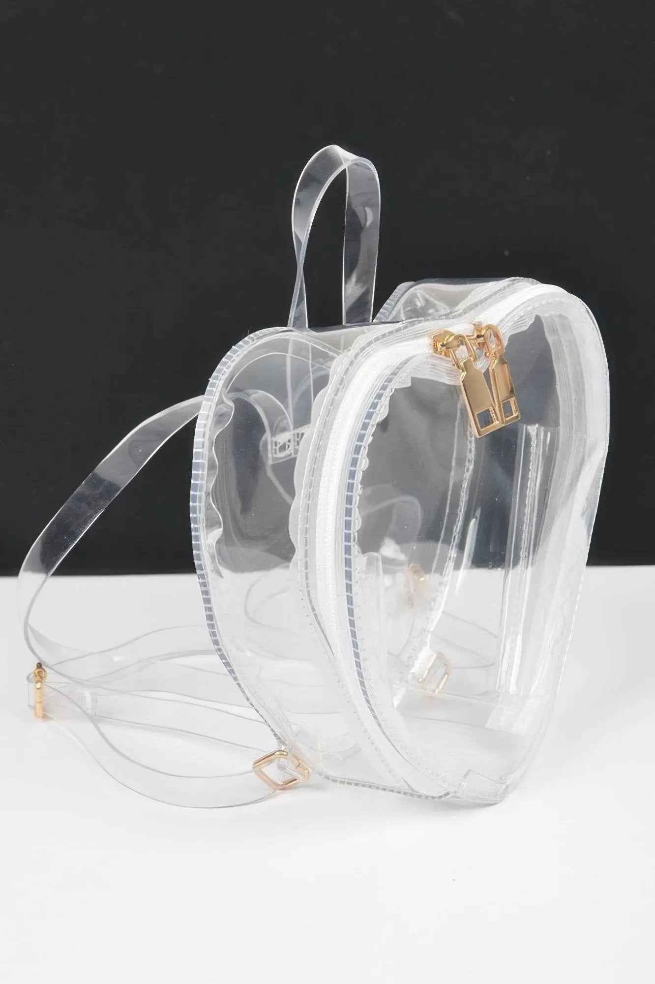 Heart Shape Clear Backpack
