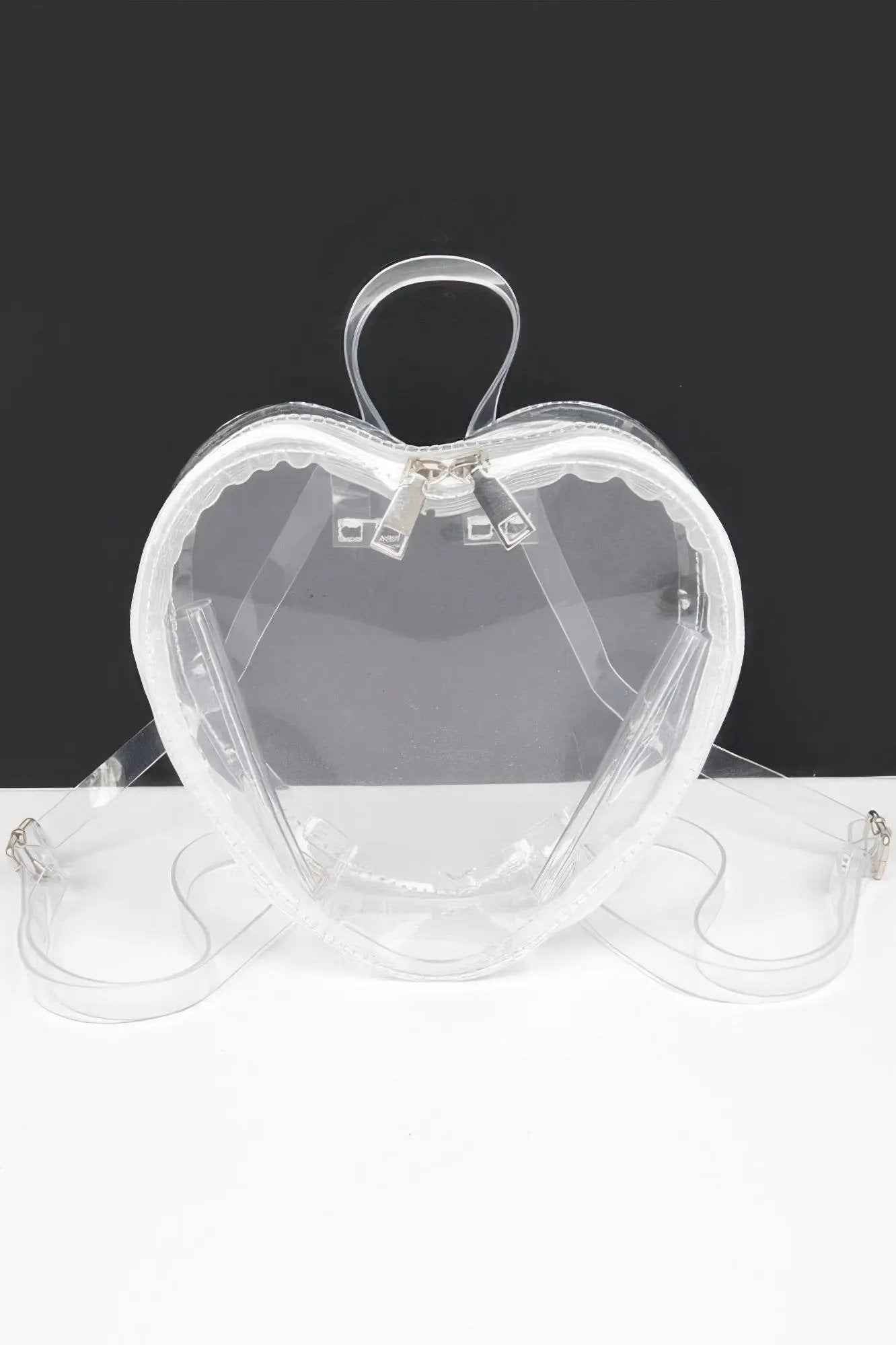 Heart Shape Clear Backpack