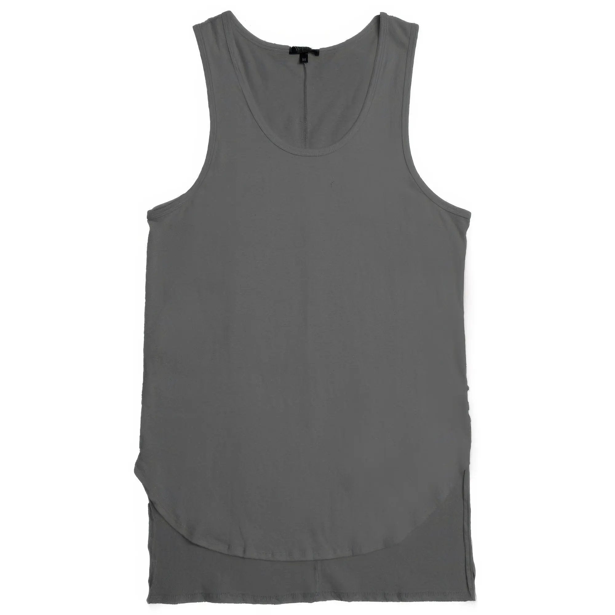 Hi Lo Plain Tank Top - DressAffection