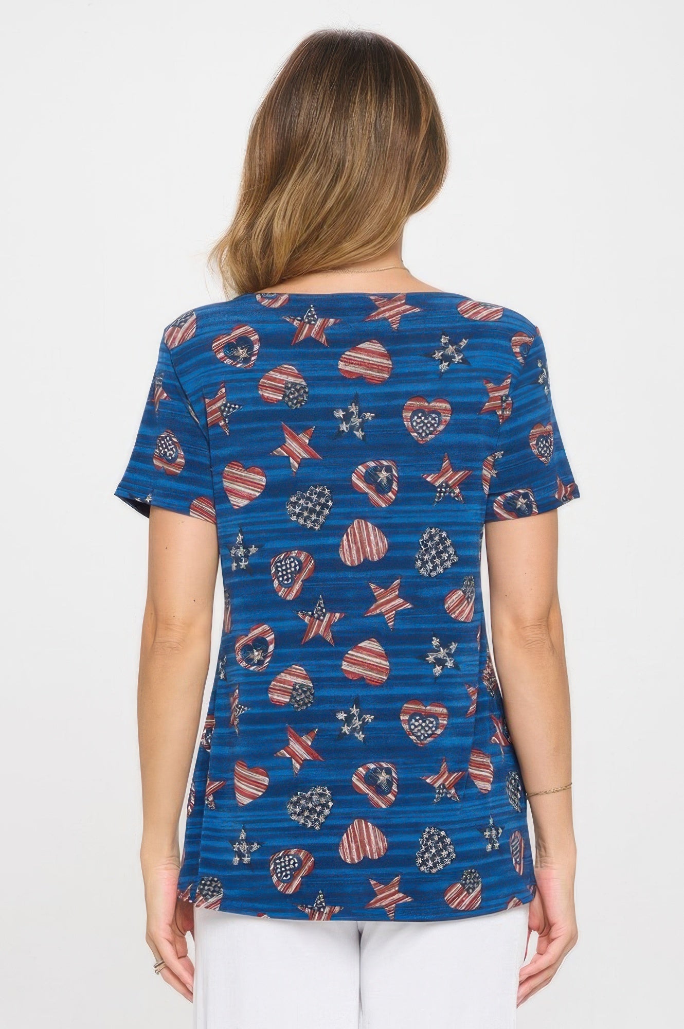 Hit Boat Nk Short Sl Top - DressAffection