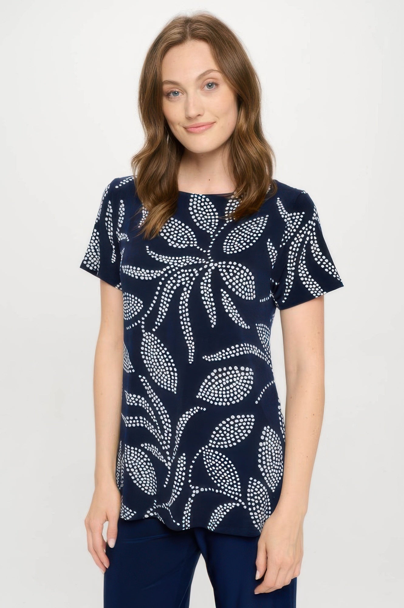 Hit Boat Nk Short Sl Top - DressAffection