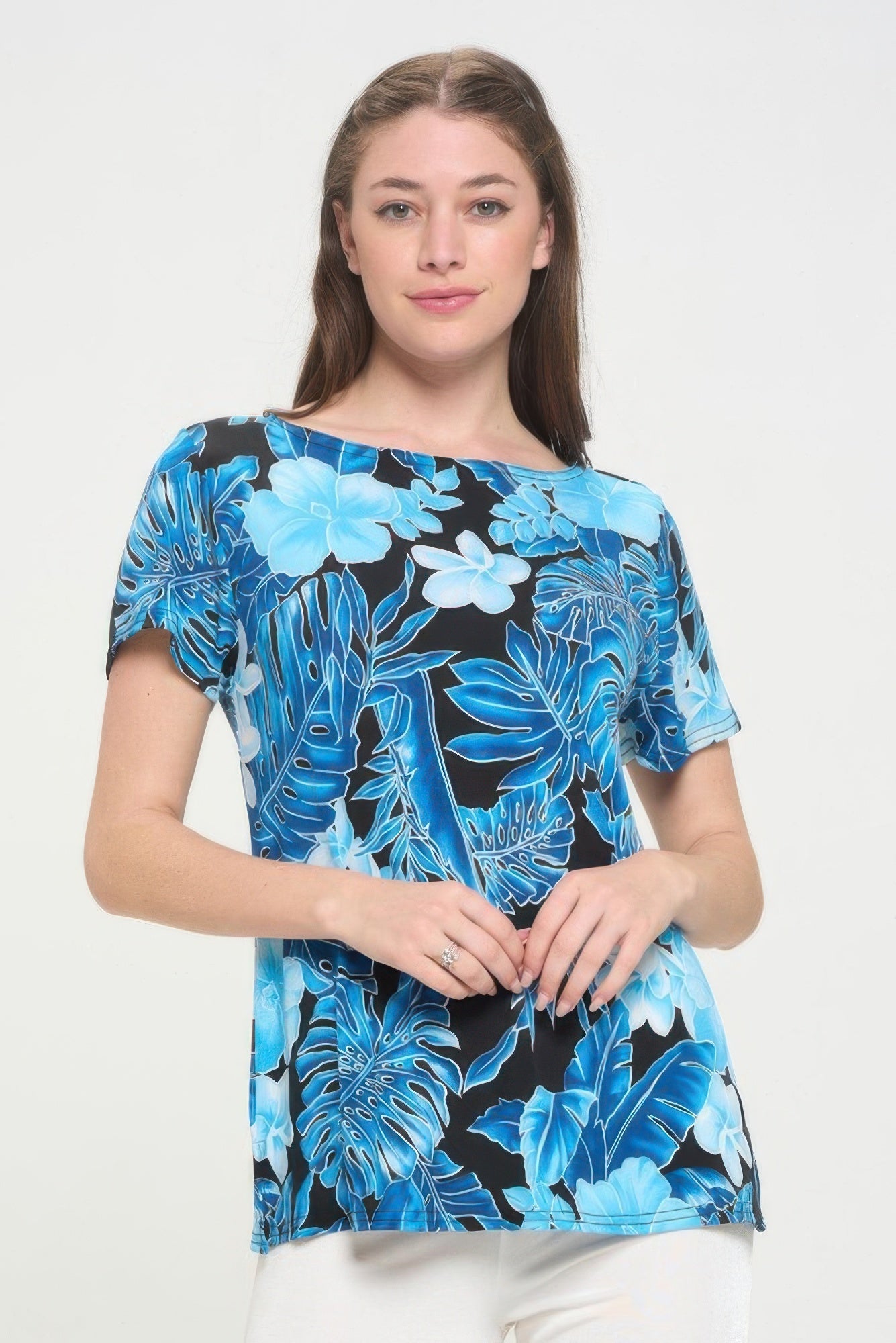 Hit Boat Nk Short Sl Top - DressAffection