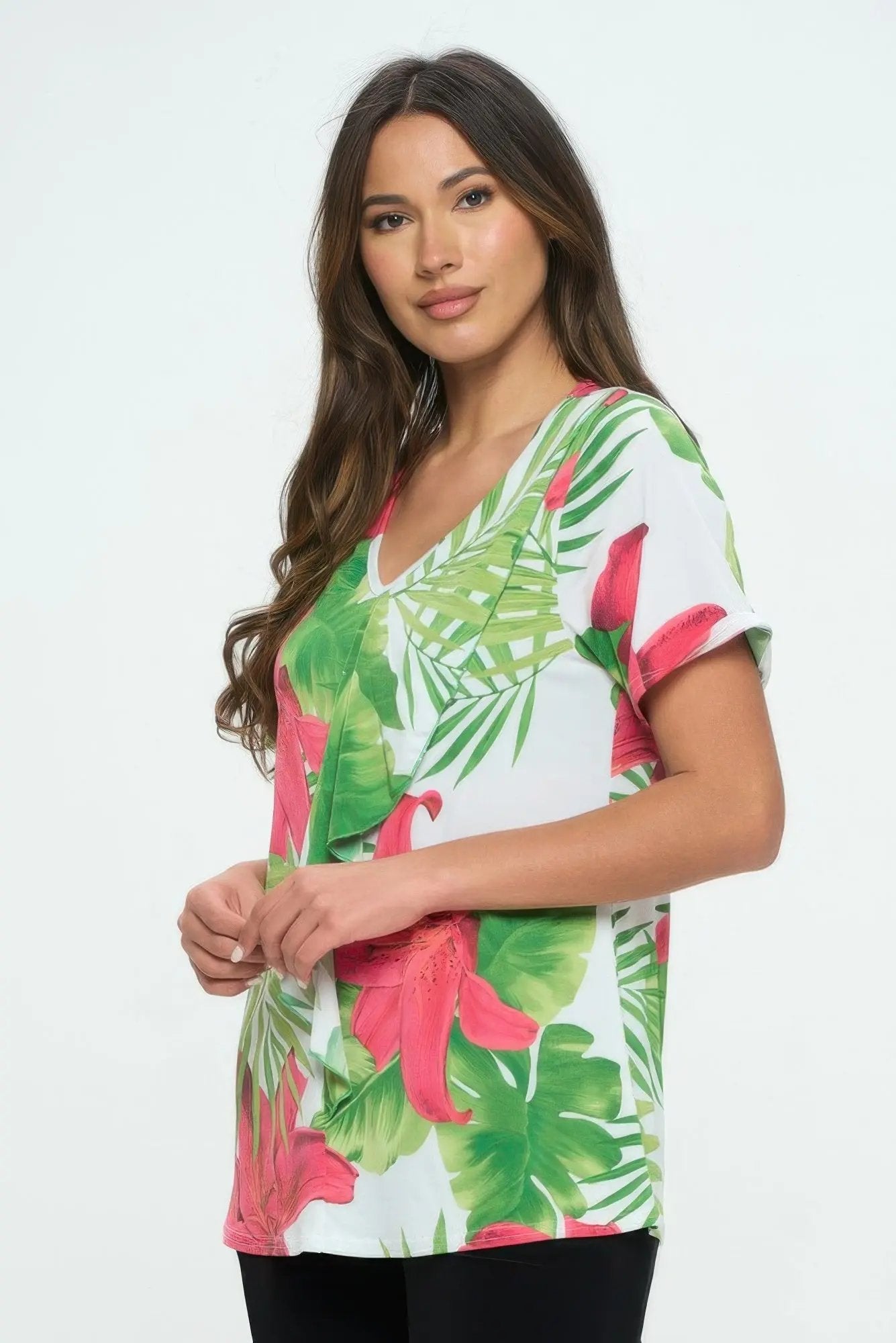 Hit Cascade Drop Top - DressAffection