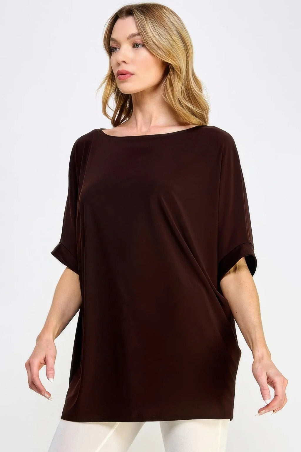 Hit Dolman Sleeve Top - DressAffection