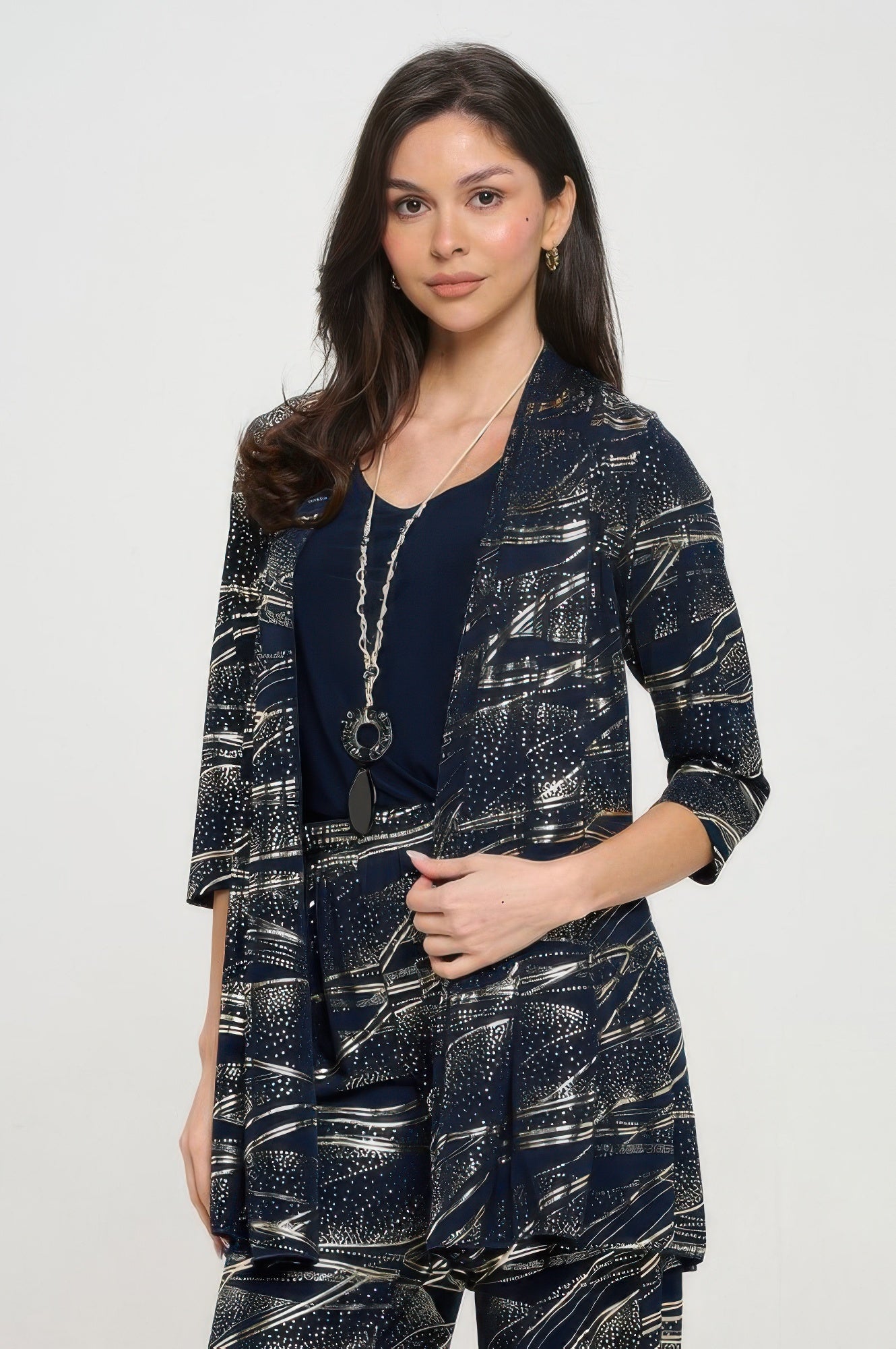 Hit Foil Princess Jacket - DressAffection