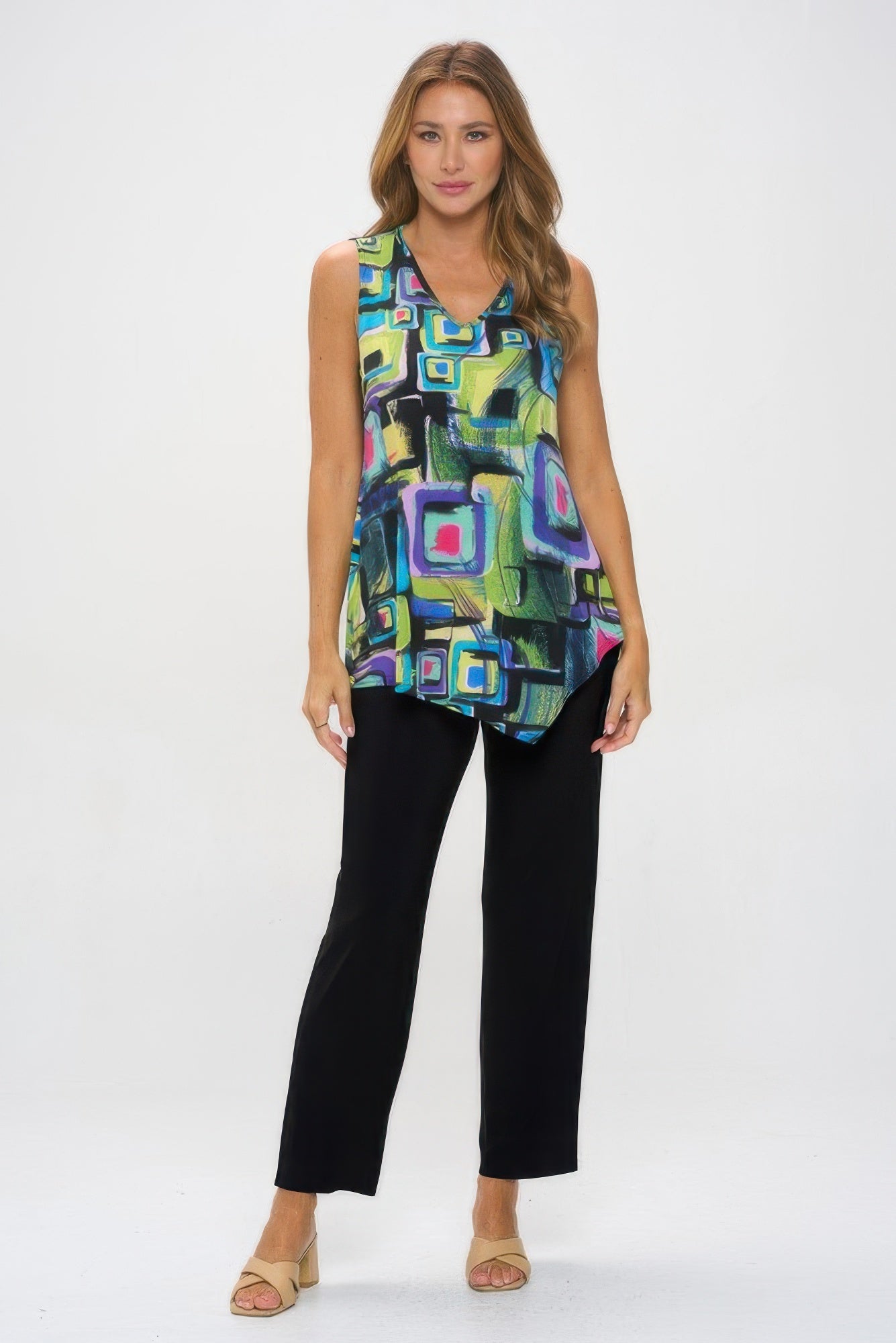 Hit Point V-nk Tank Top - DressAffection