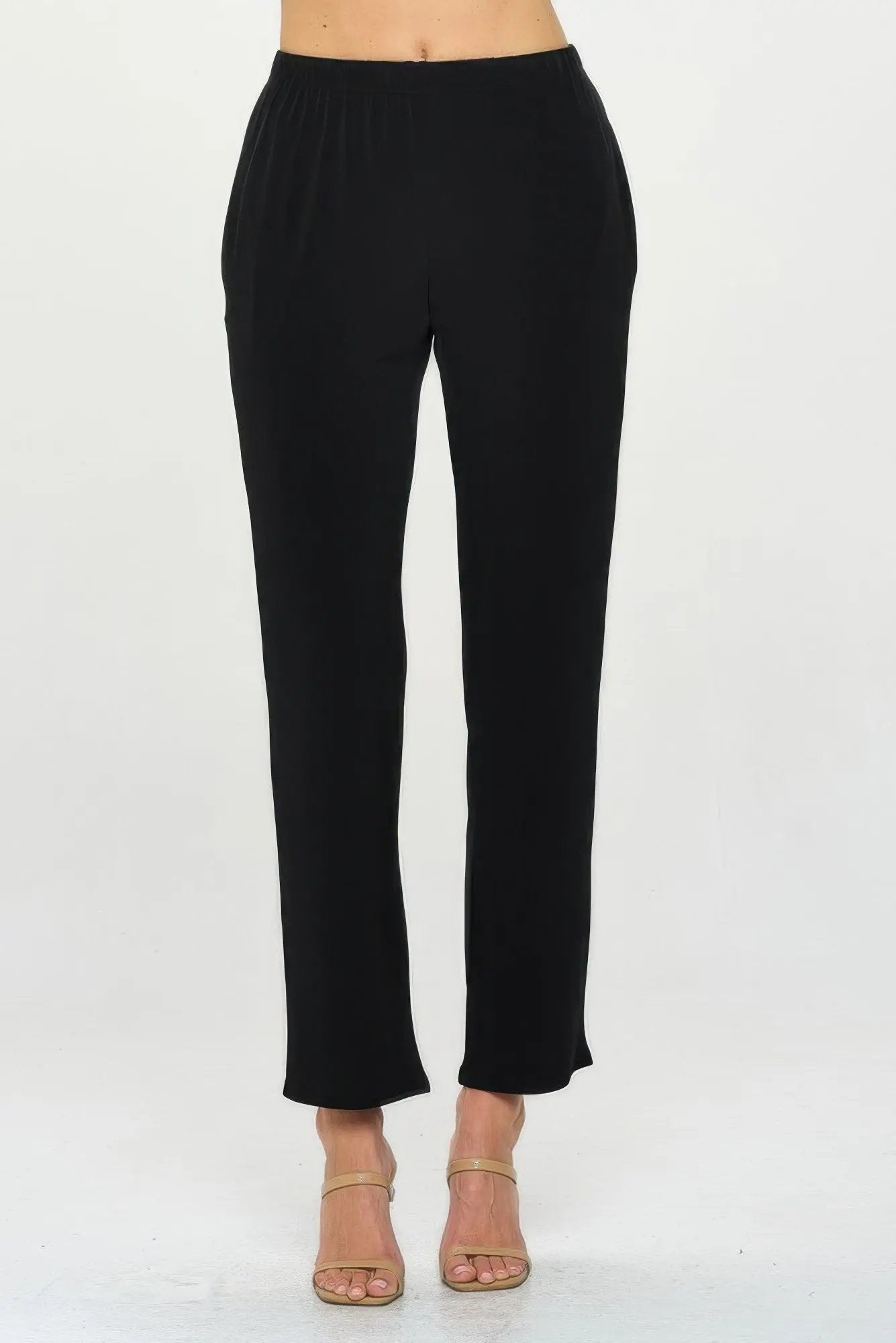 HIT Straight Pocket Trouser with Pockets - DressAffection