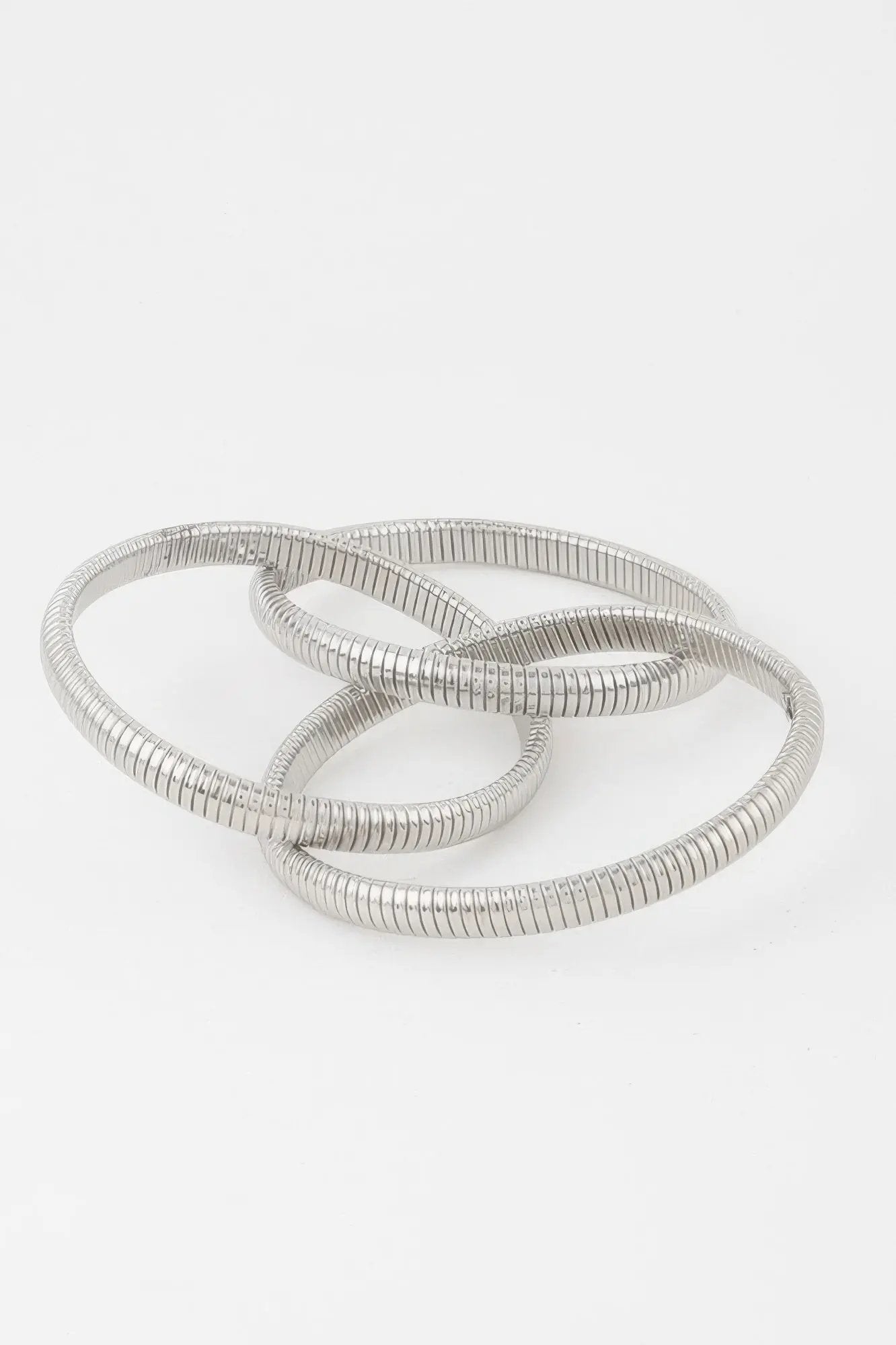 Interweaved Snake Chain Bracelet - DressAffection