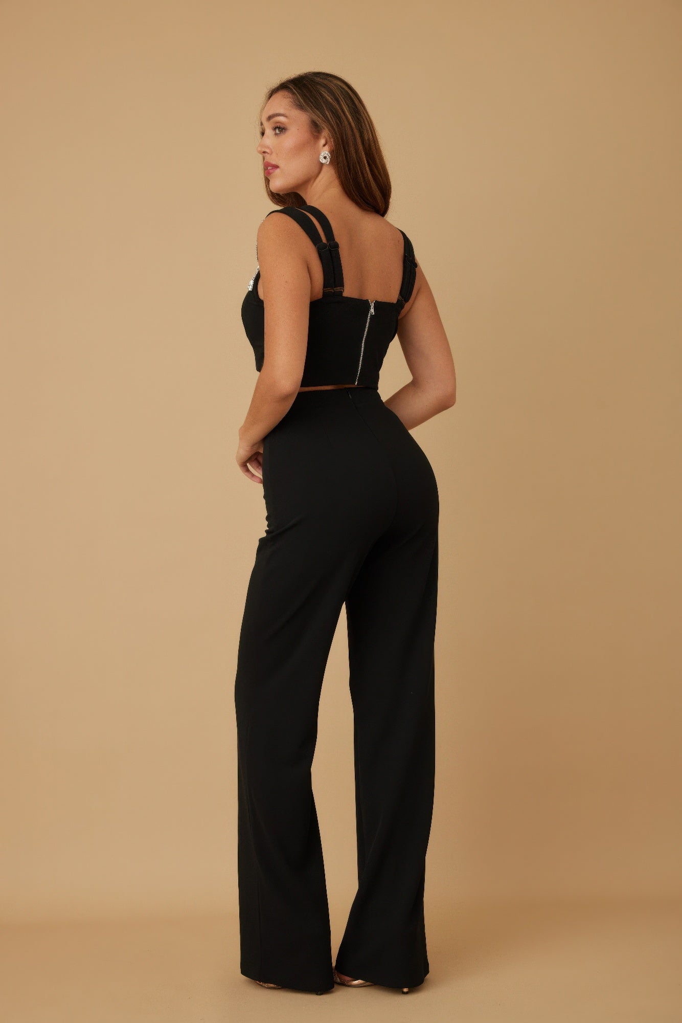 Jewel Beaded Ribbon Bow Sets - DressAffection