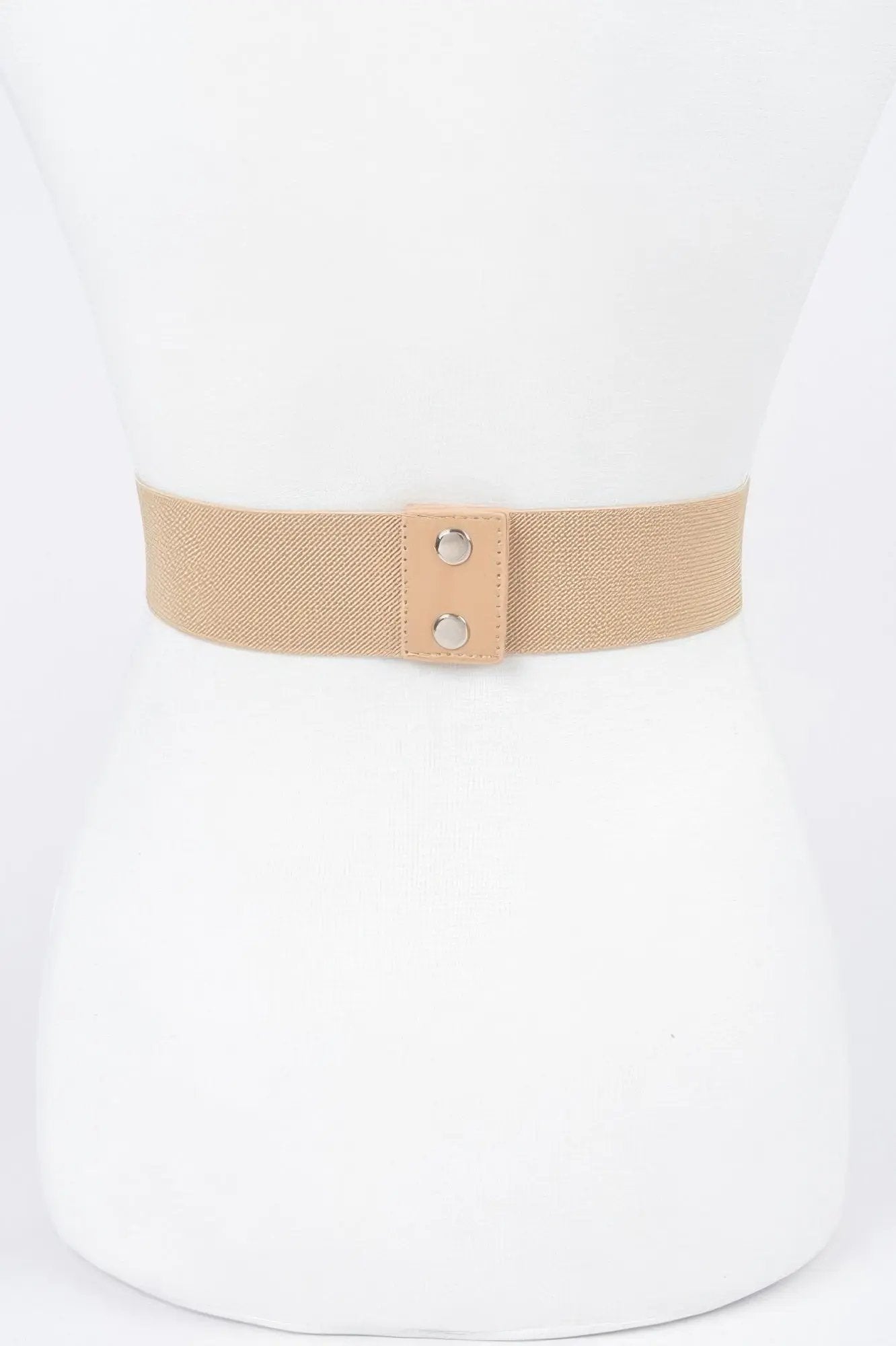Linnen Flowers Elastic Belt - DressAffection