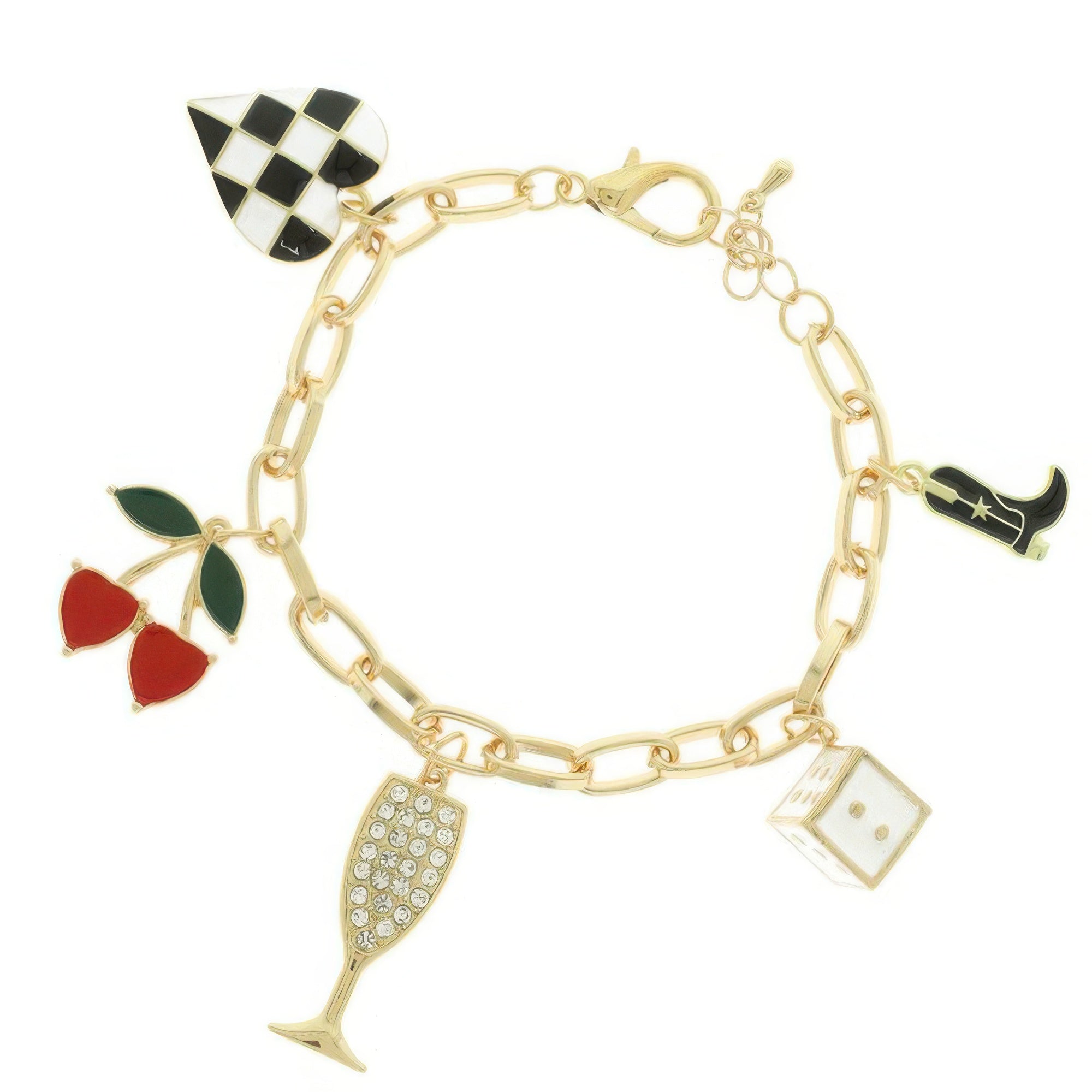 Luxury Theme Charm Bracelet - DressAffection