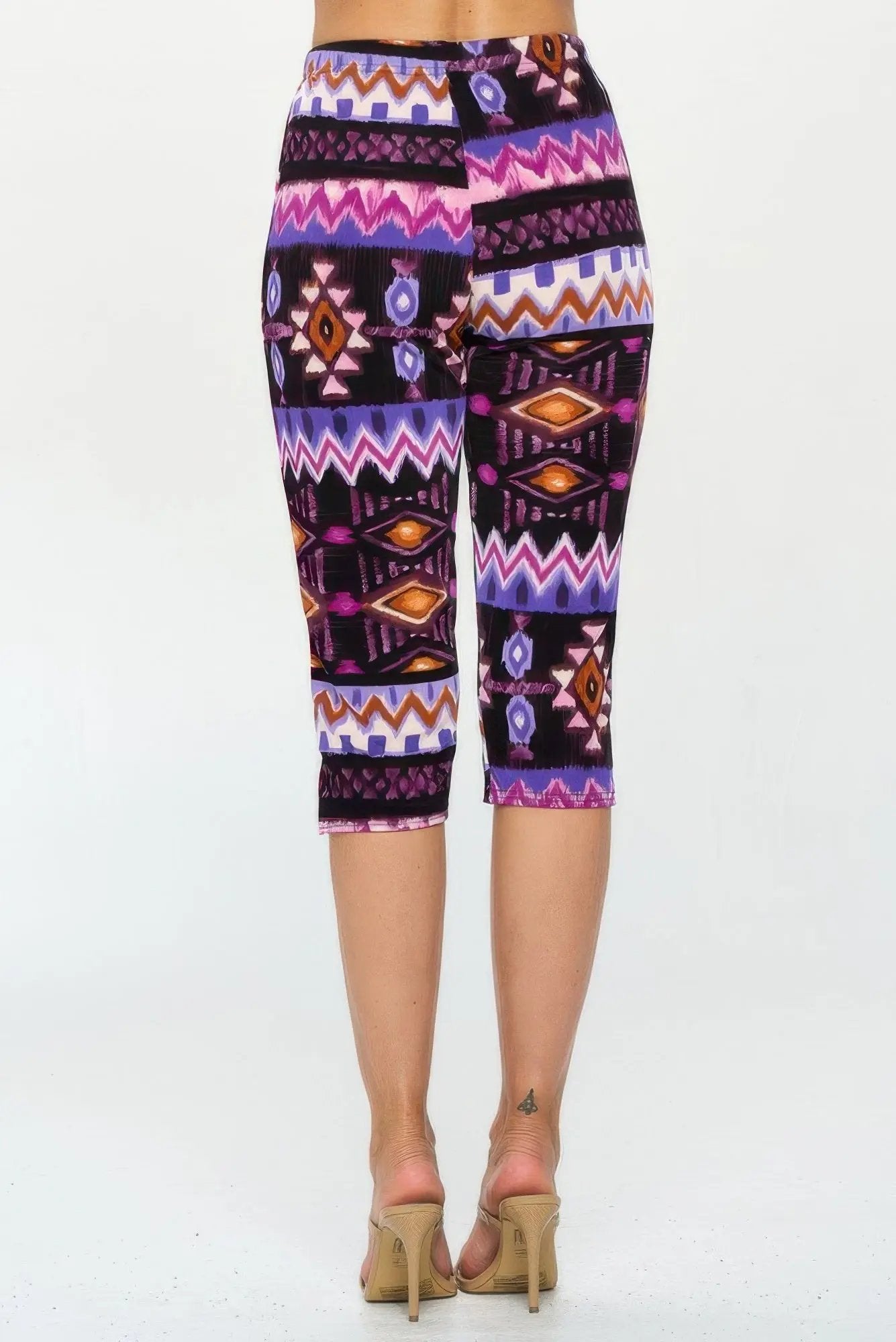 Matching Capri Pant Set In Plus Size - DressAffection