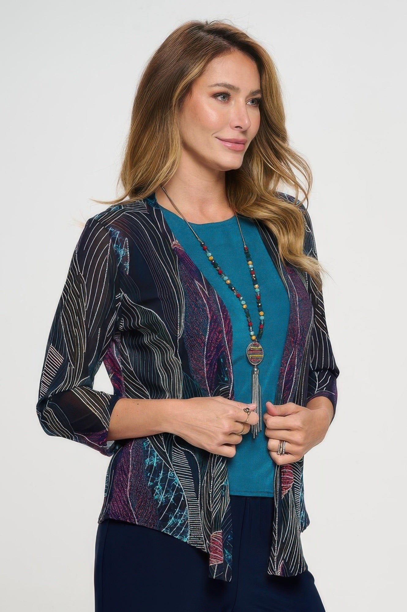 Mesh Romance Cardigan - DressAffection