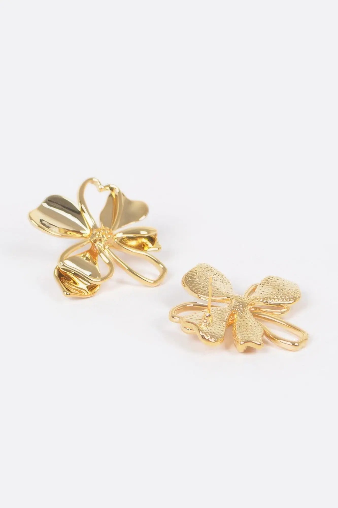 Metal Flower Earring - DressAffection
