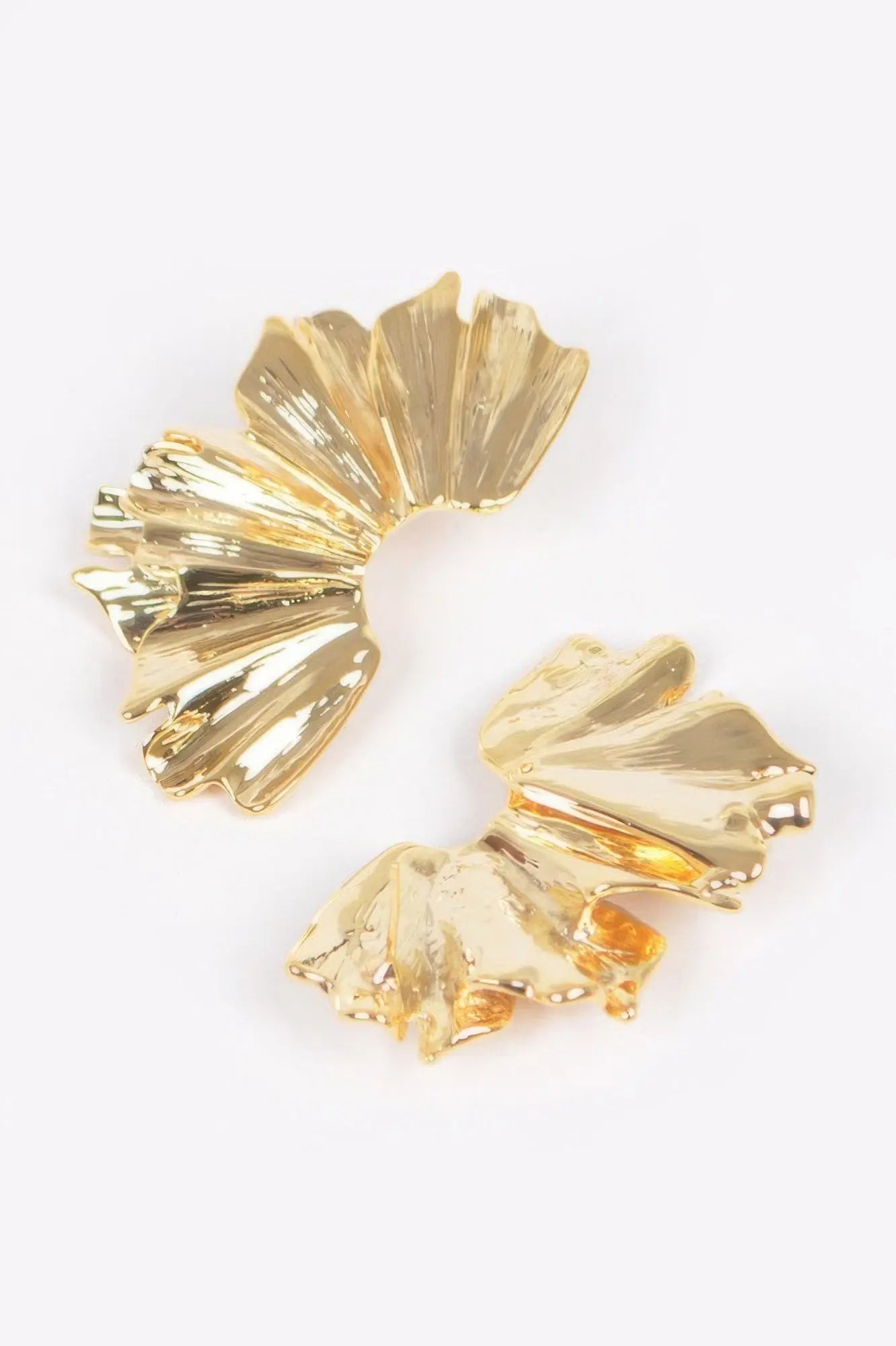 Metal Gold Plated Earring - DressAffection