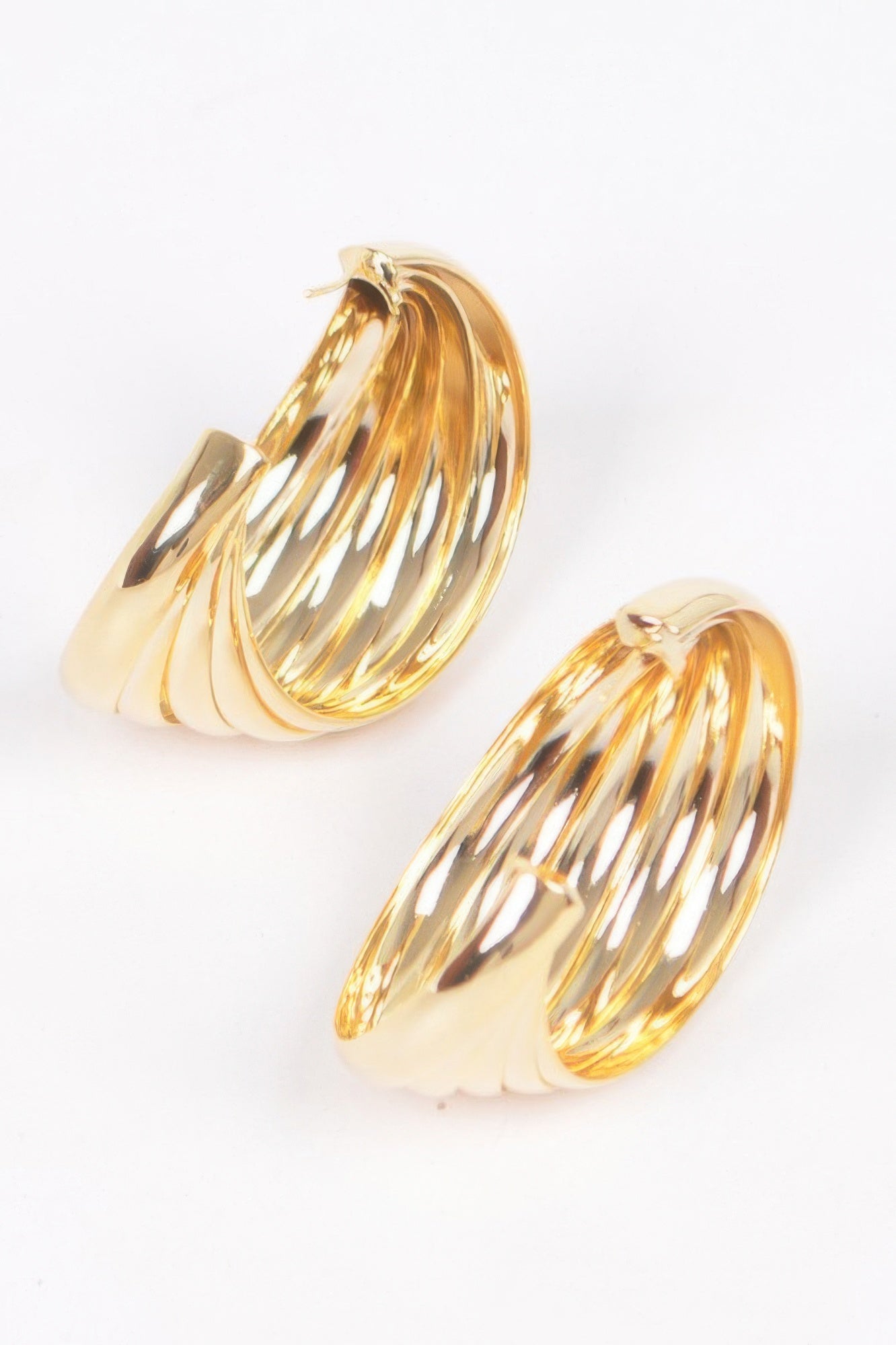 Metal Gold Plated Earring - DressAffection