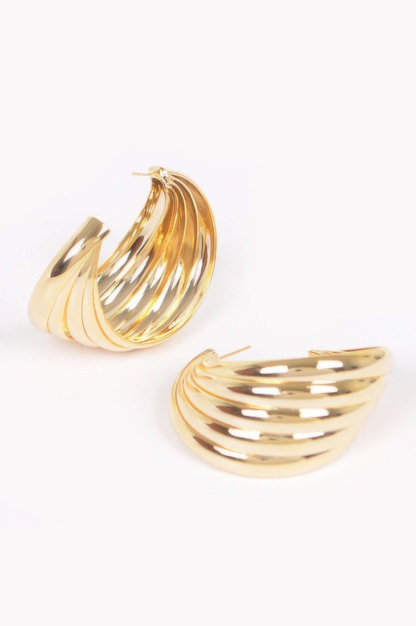 Metal Gold Plated Earring - DressAffection