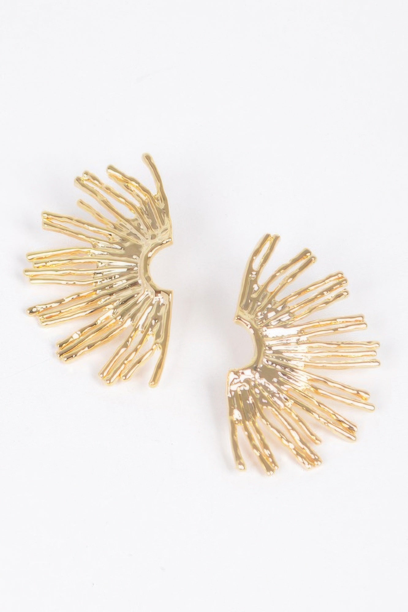 Metal Gold Plated Earring - DressAffection