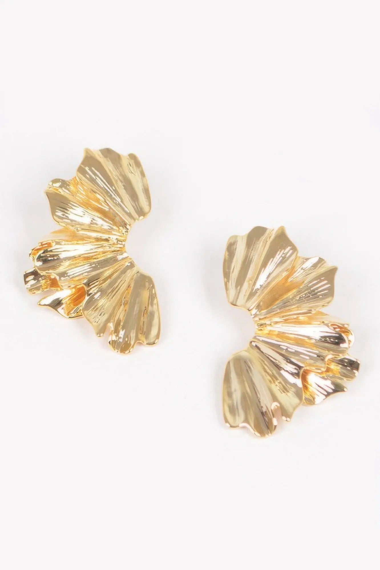 Metal Gold Plated Earring - DressAffection