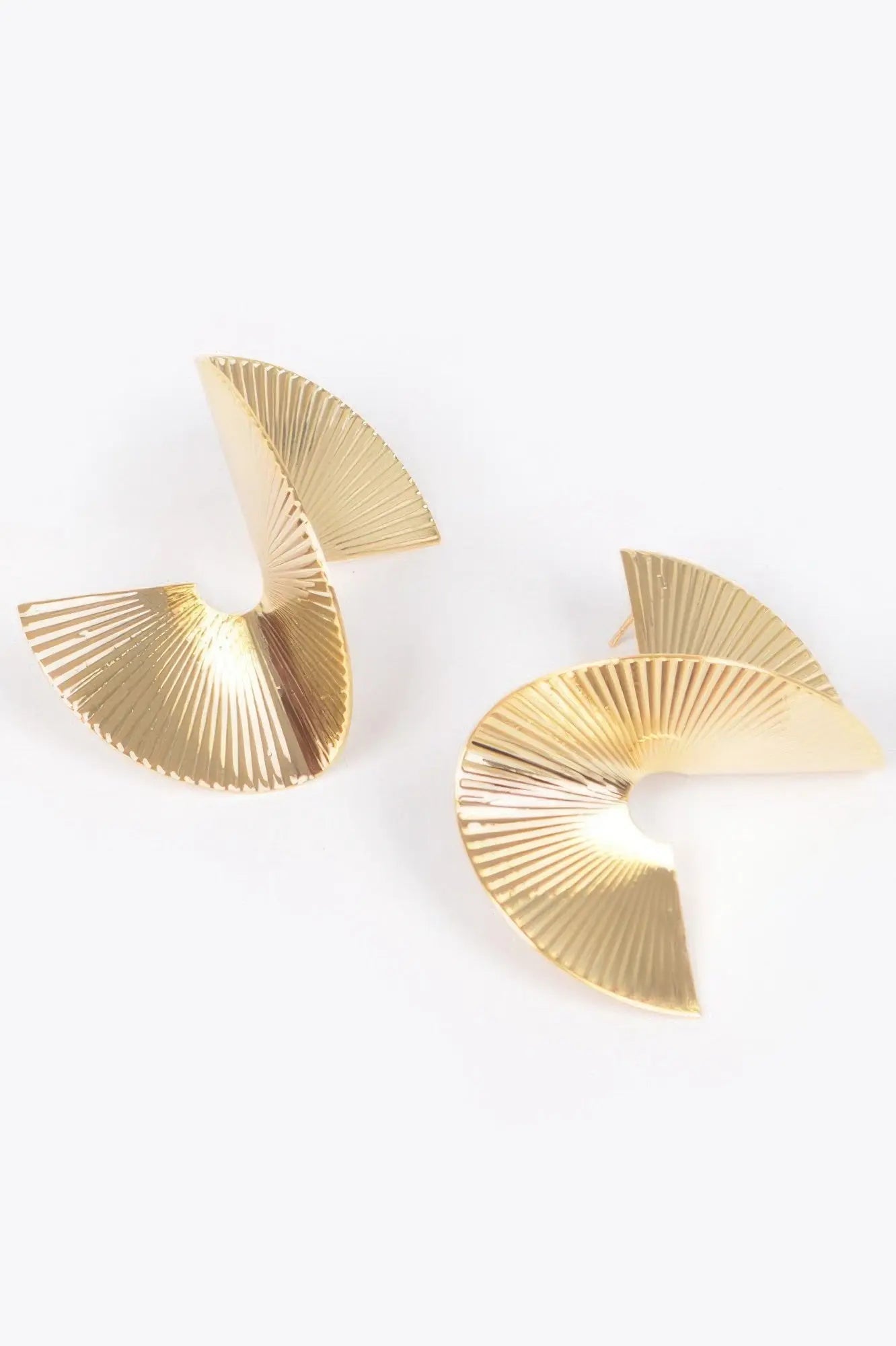 Metal Gold Plated Earring - DressAffection