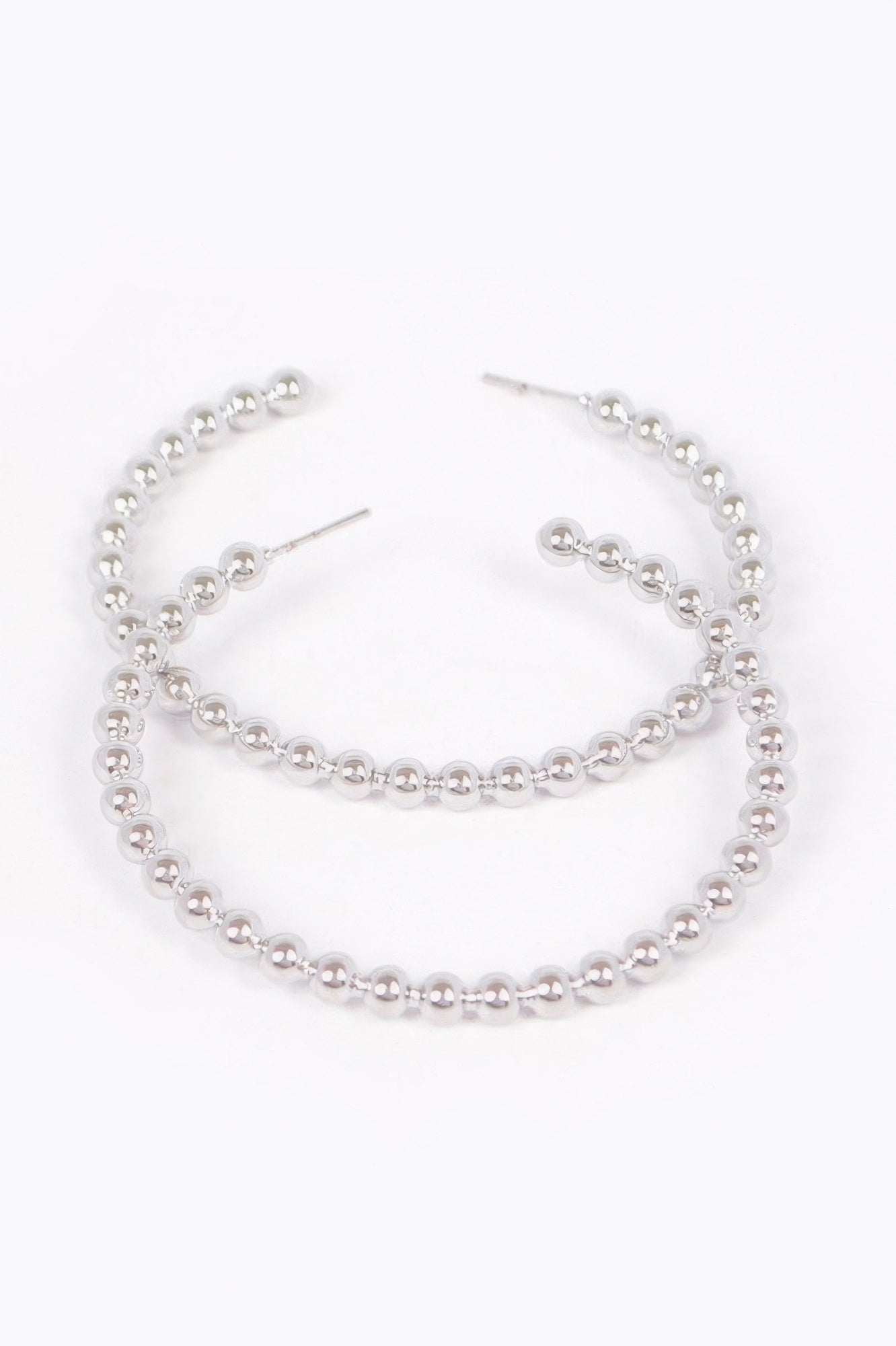 Metal Hoop Earring - DressAffection