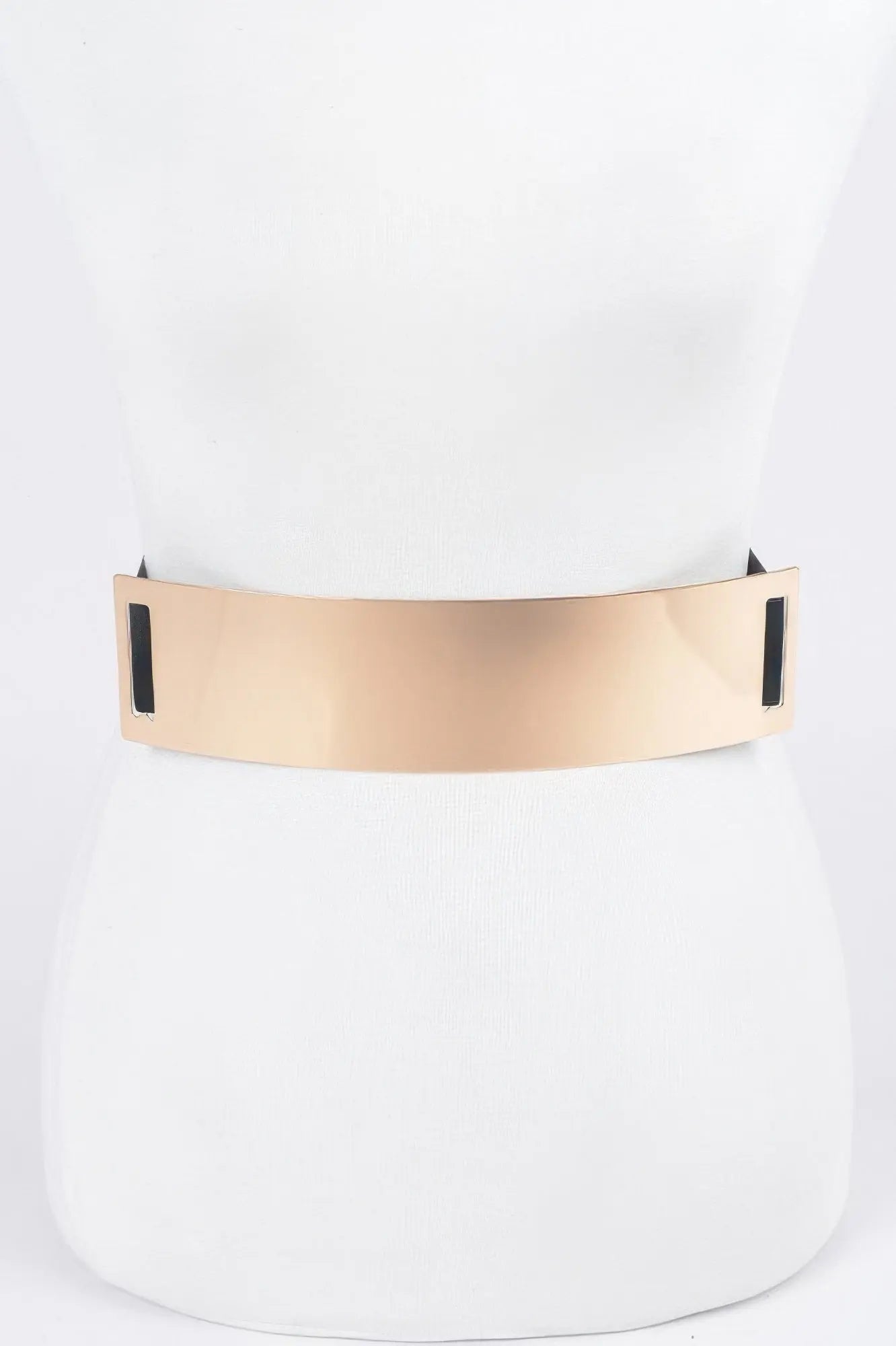Metal Plate Elastic Belt - DressAffection