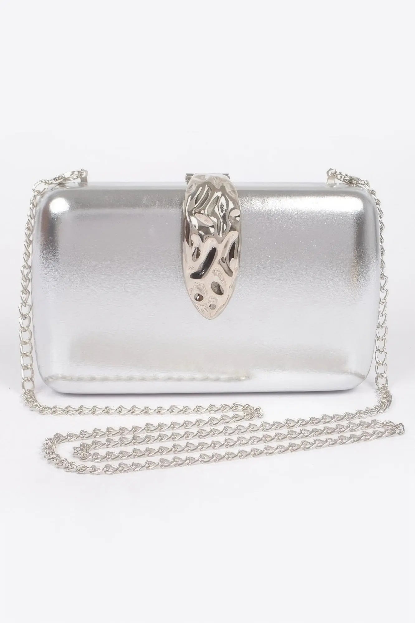 Metallic Case Party Clutch - DressAffection
