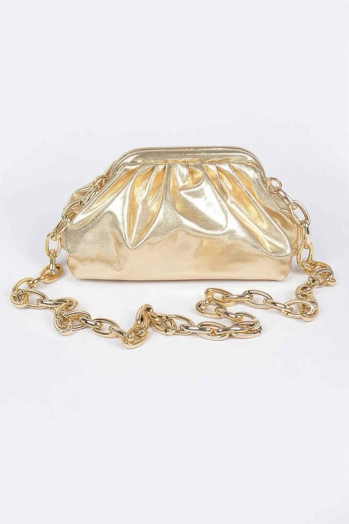 Metallic Pouch W Ccb Resin Chain