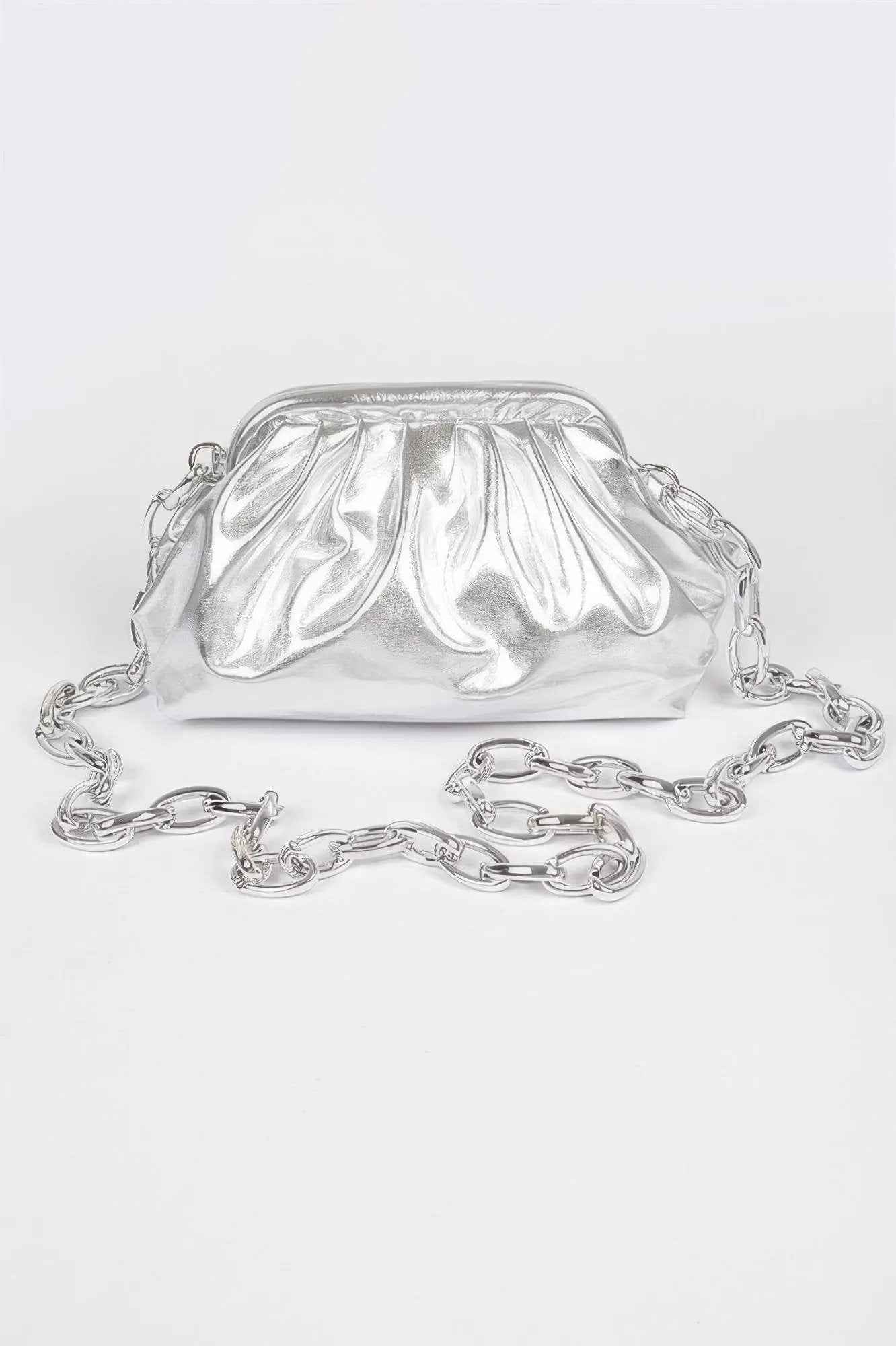 Metallic Pouch W Ccb Resin Chain