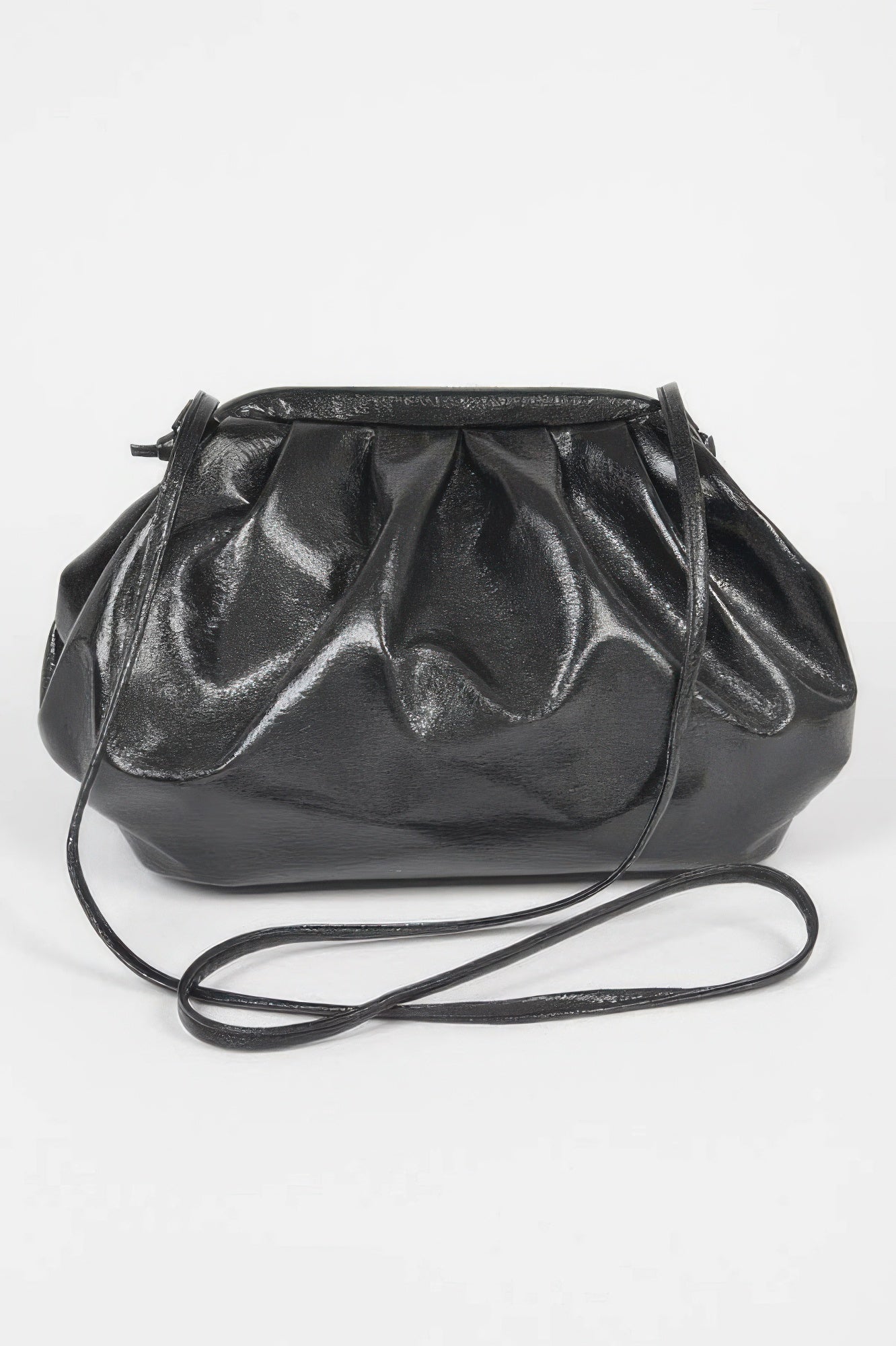 Metallic Pu Crossbody Bag - DressAffection